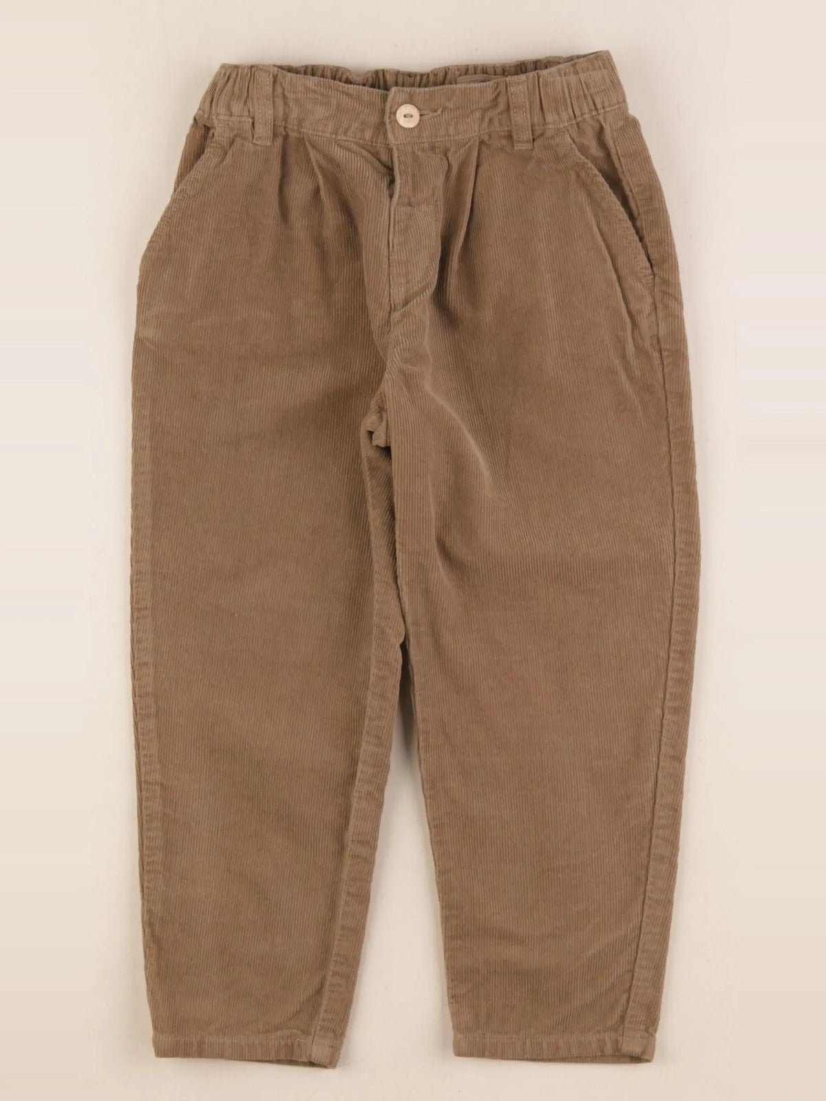 H&M - pantalon marron - 2/3 ans