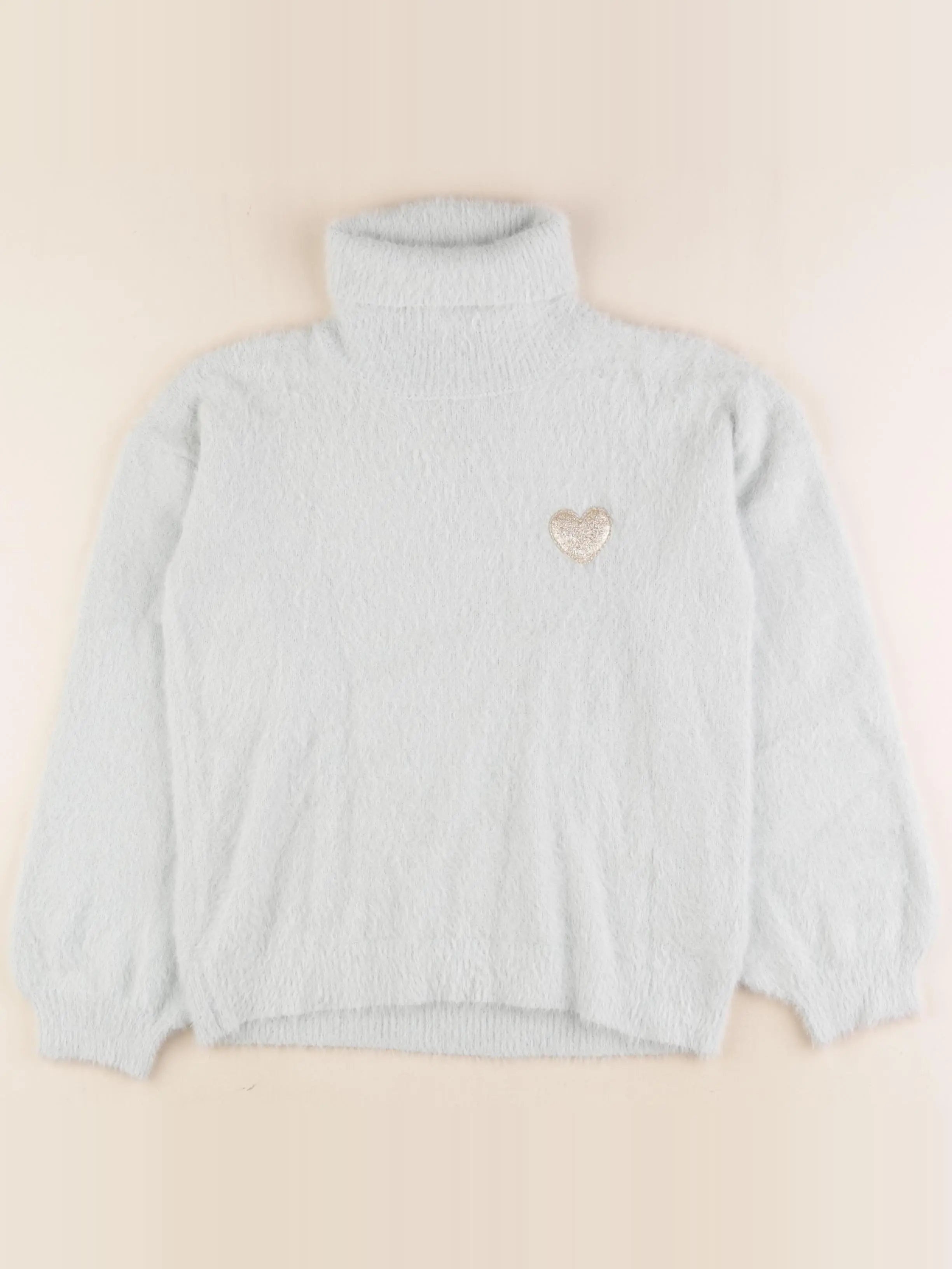 Vertbaudet - pull bleu - 10 ans
