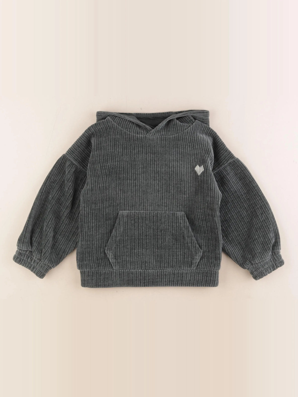 Vertbaudet - sweat vert, or - 5 ans