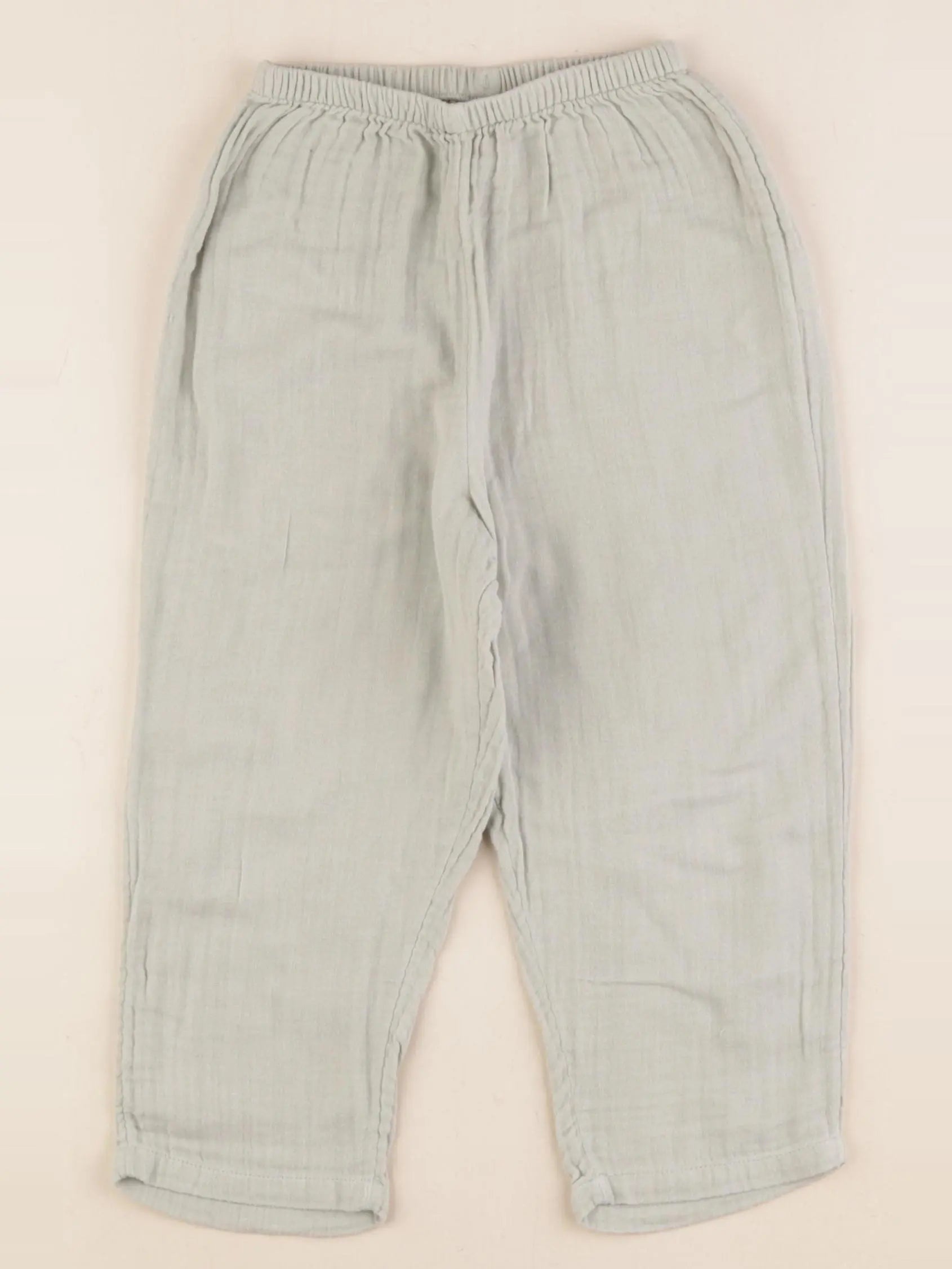 Petit Bateau - pantalon vert - 36 mois