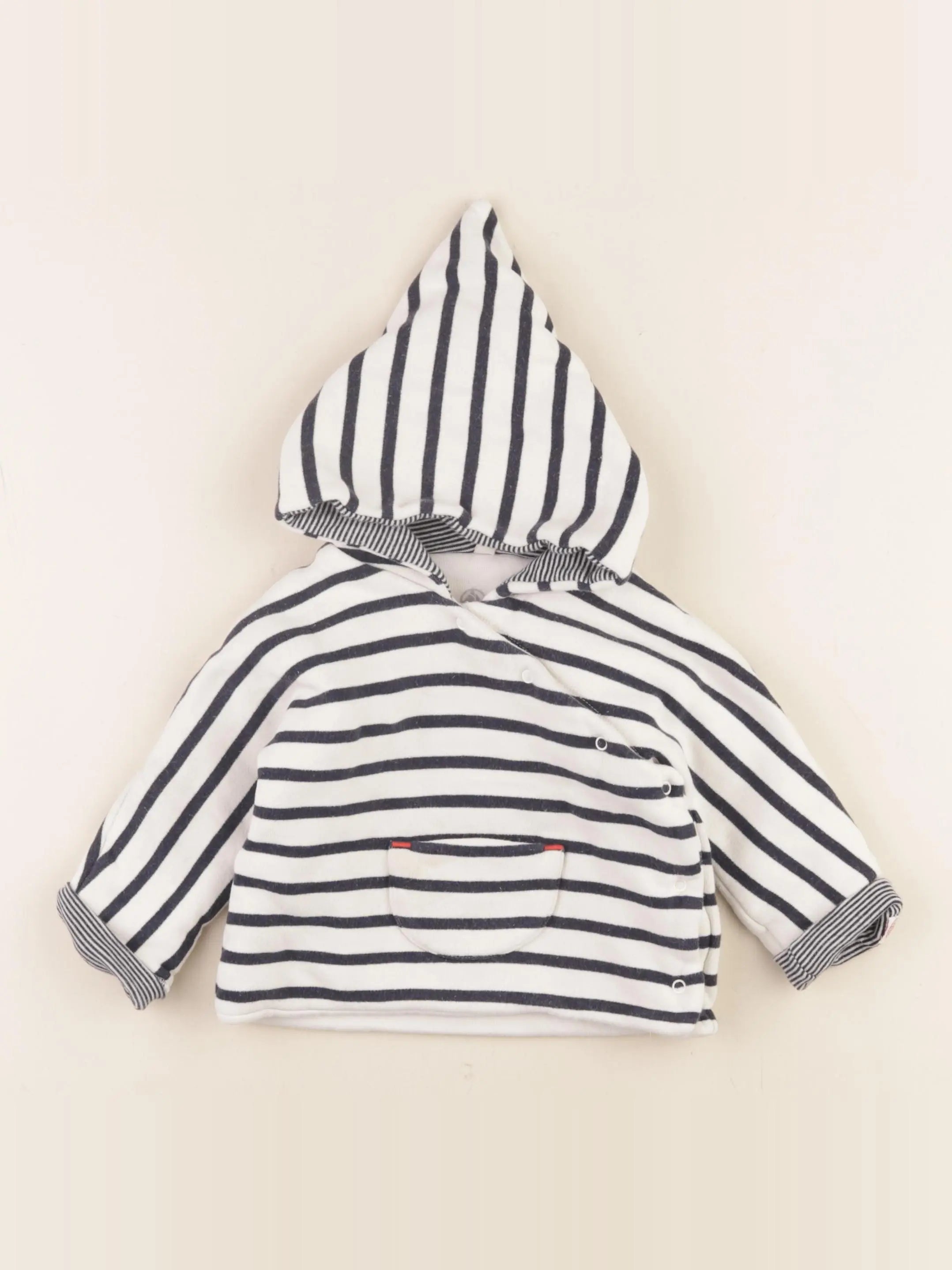 Petit Bateau - veste bleu, beige - 1 an