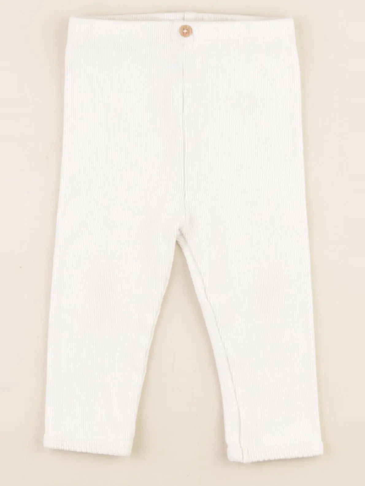 Vertbaudet - legging beige - 1 an
