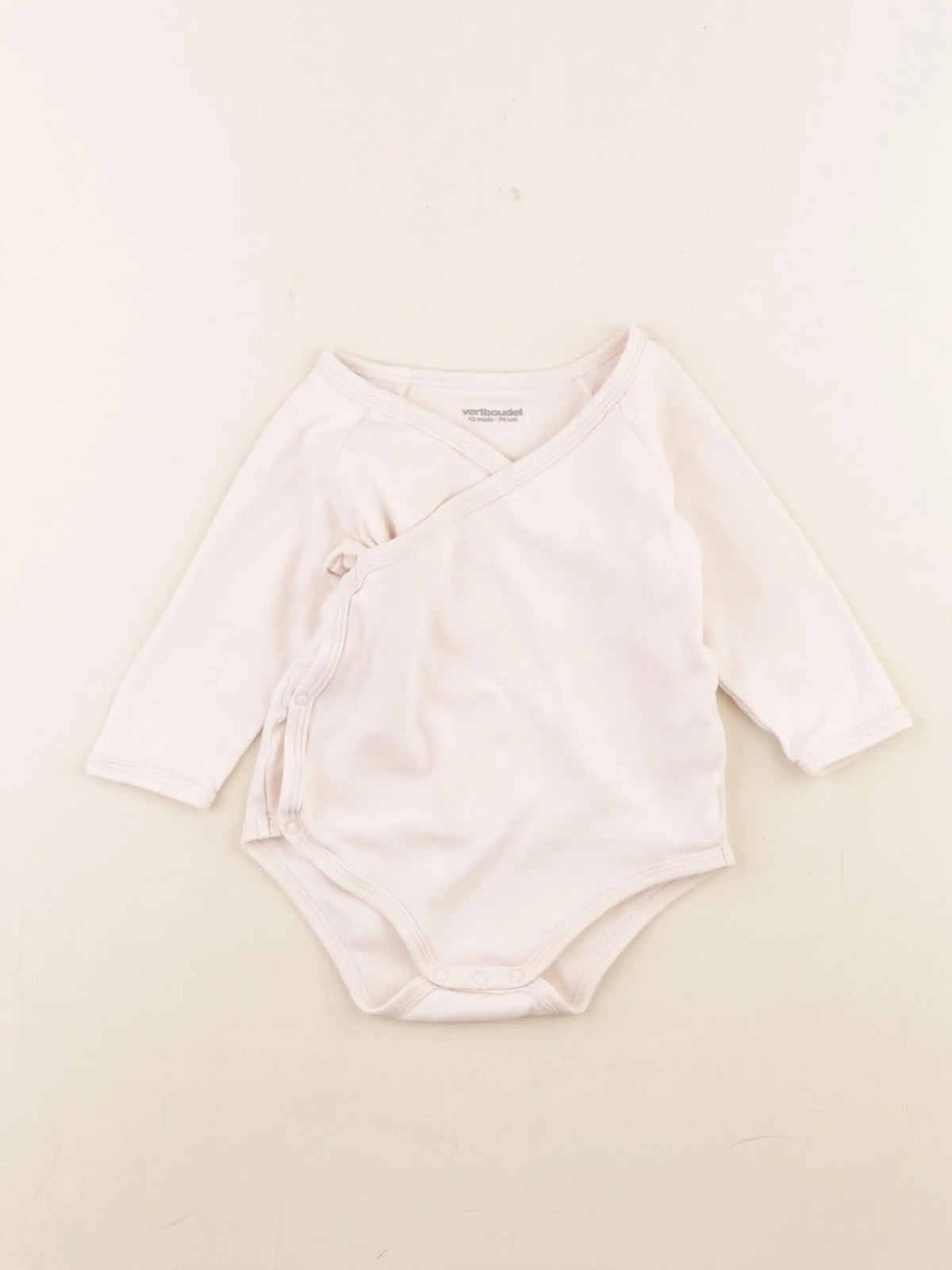 Vertbaudet - body rose - 1 an
