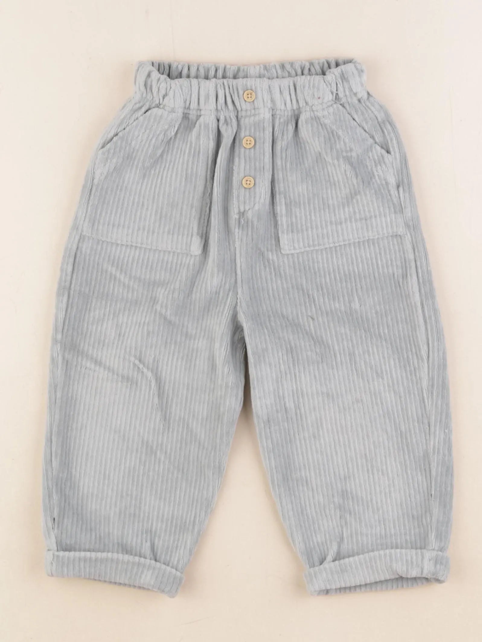 Vertbaudet - pantalon vert - 24 mois