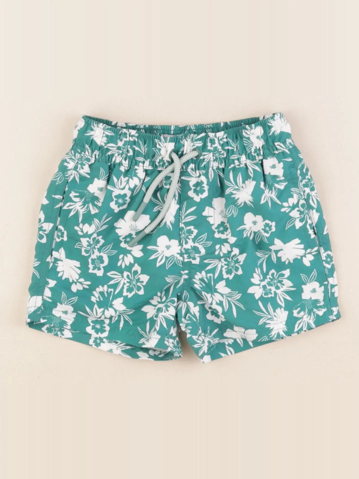 Vertbaudet - maillot de bain vert - 2 ans