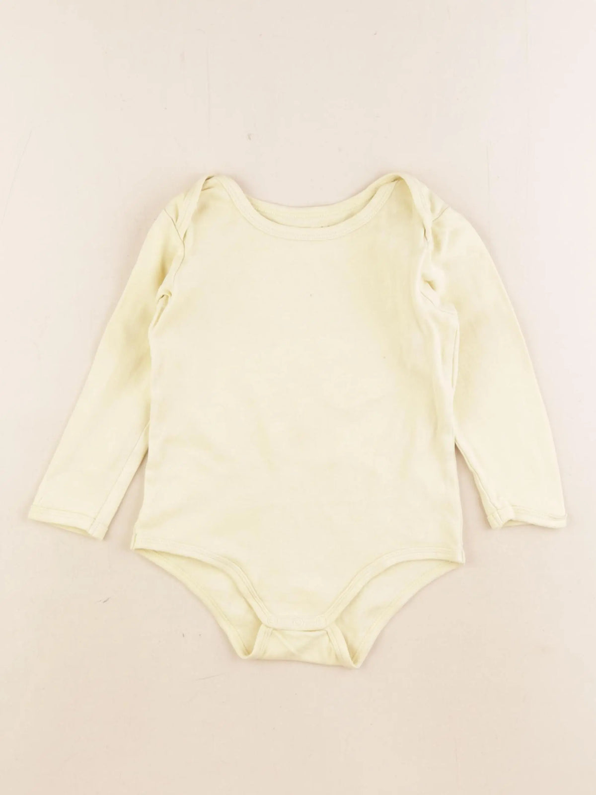 Vertbaudet - body jaune - 24 mois
