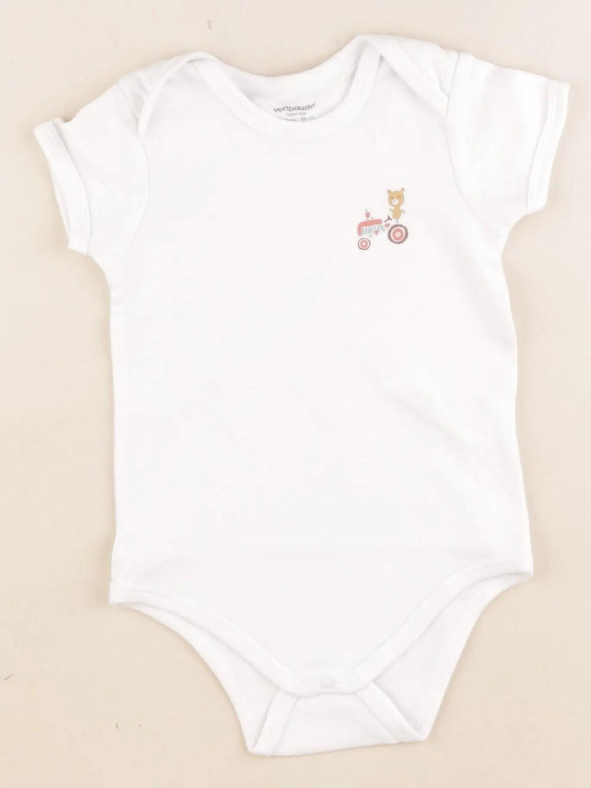 Vertbaudet - body blanc - 24 mois