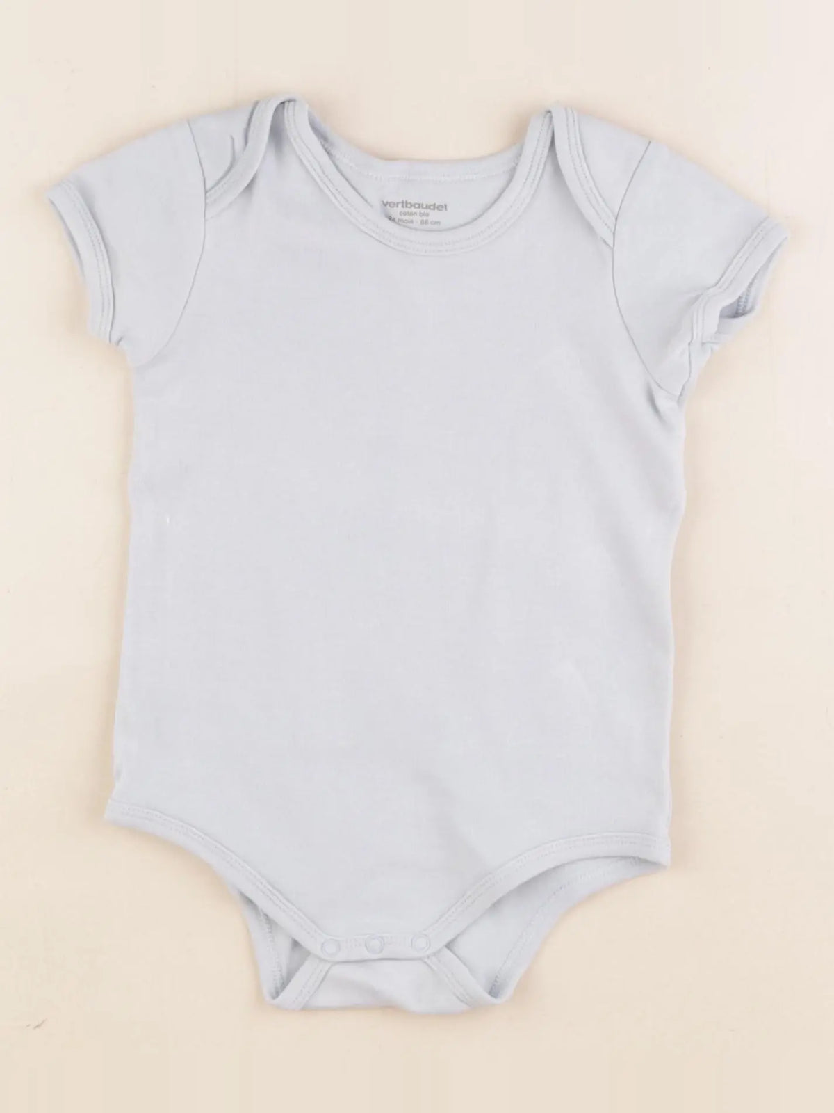 Vertbaudet - body bleu - 24 mois