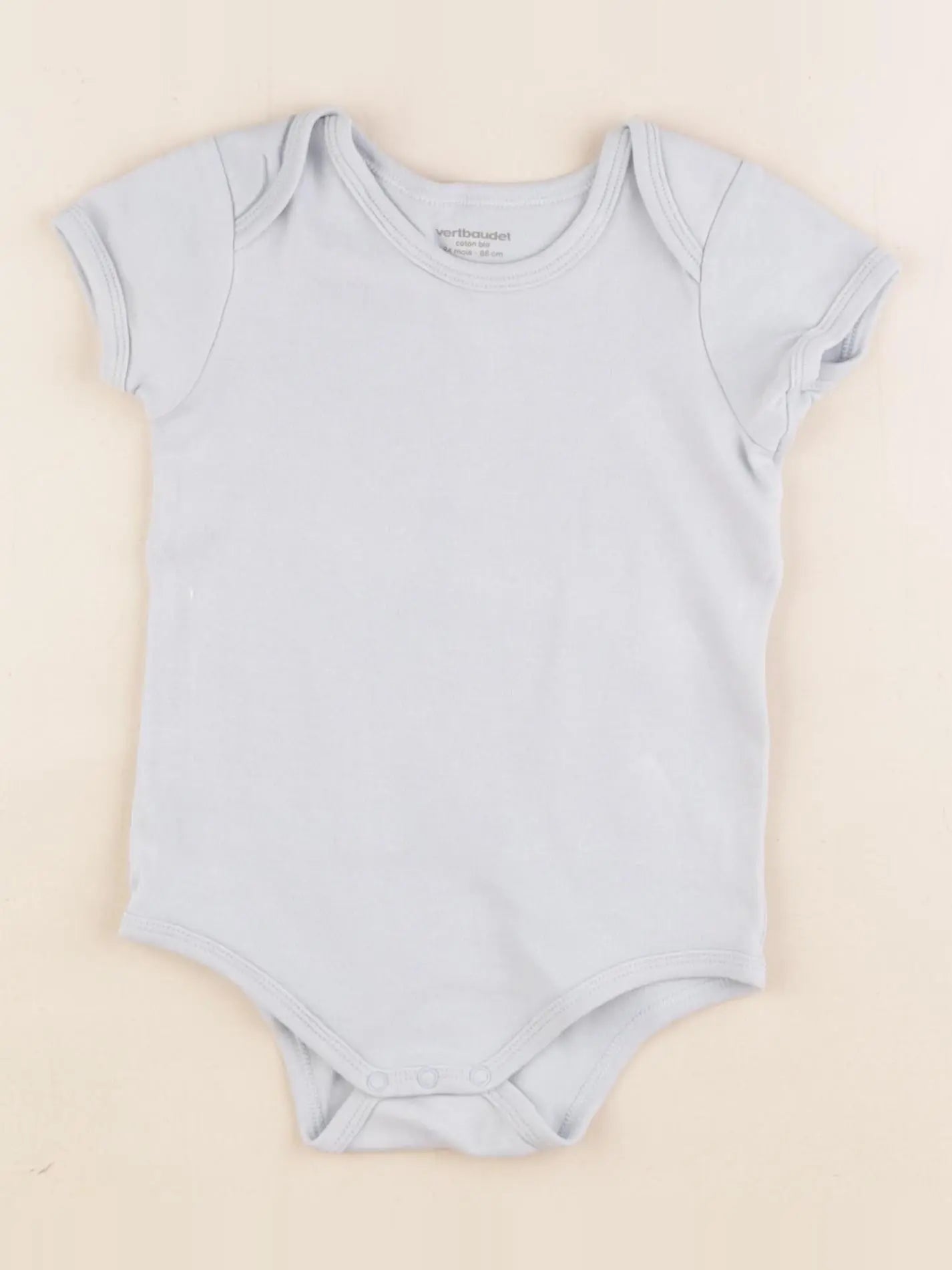 Vertbaudet - body bleu - 24 mois