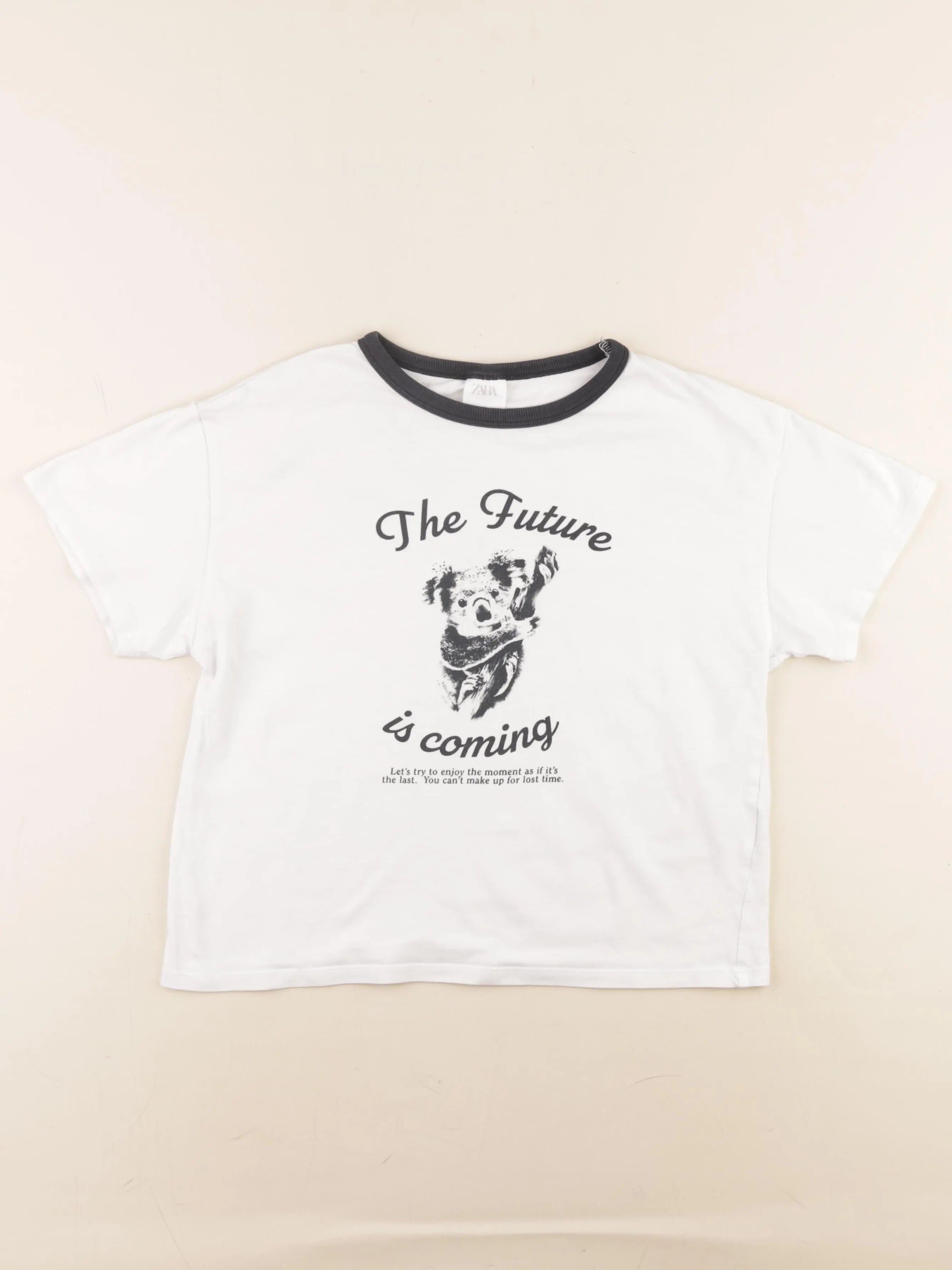 Zara - tee-shirt blanc - 11/12 ans