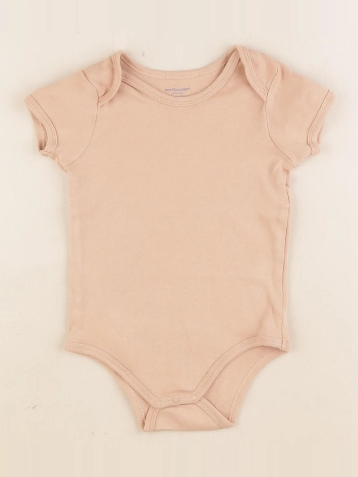 Vertbaudet - body marron - 24 mois