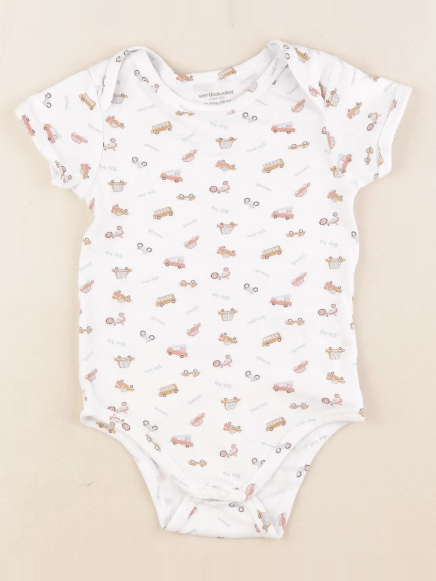 Vertbaudet - body blanc - 24 mois