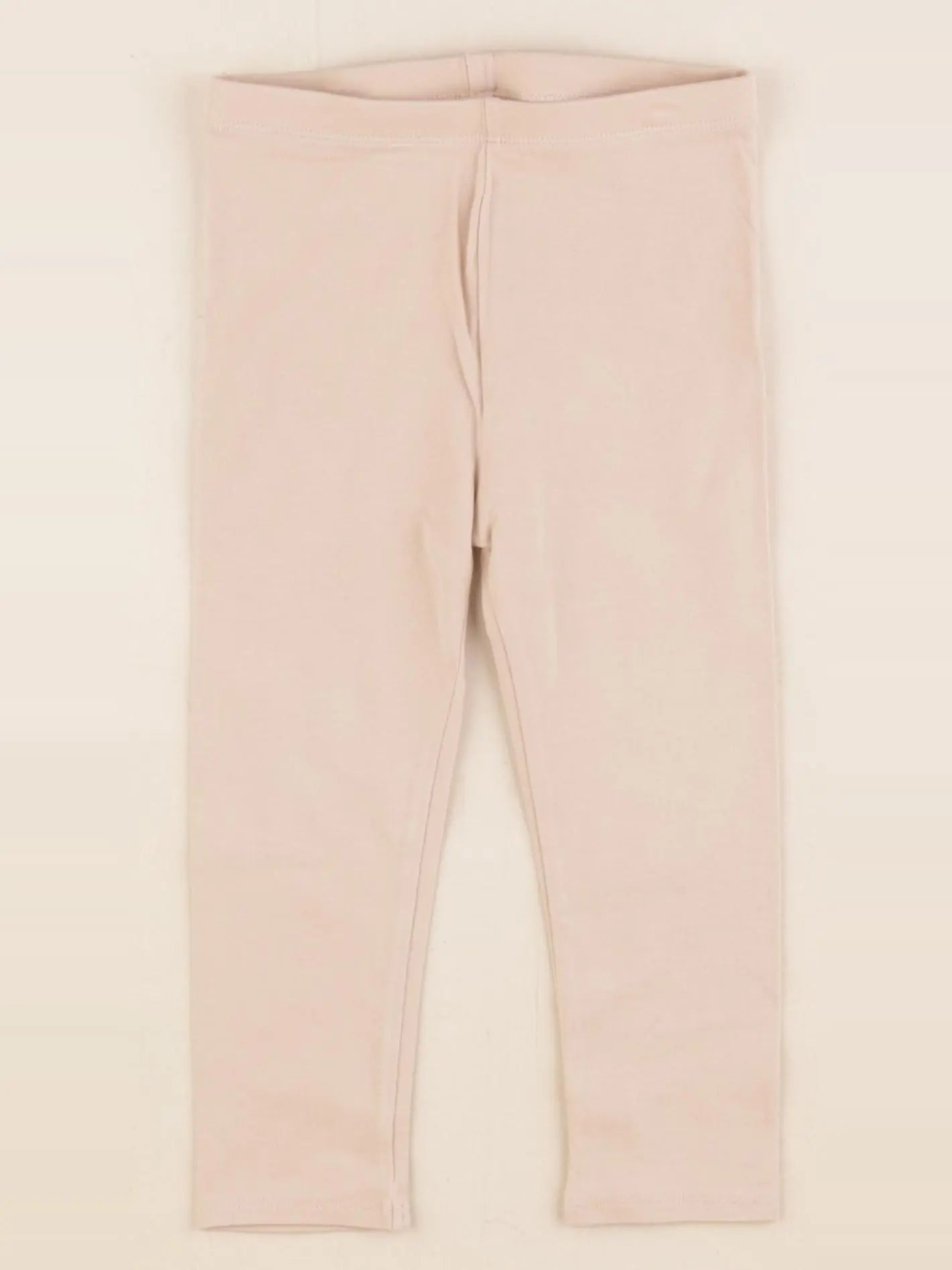 Vertbaudet - legging beige - 24 mois