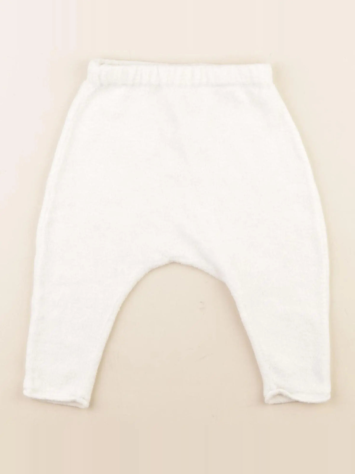 Petit Bateau - sarouel blanc - 6 mois