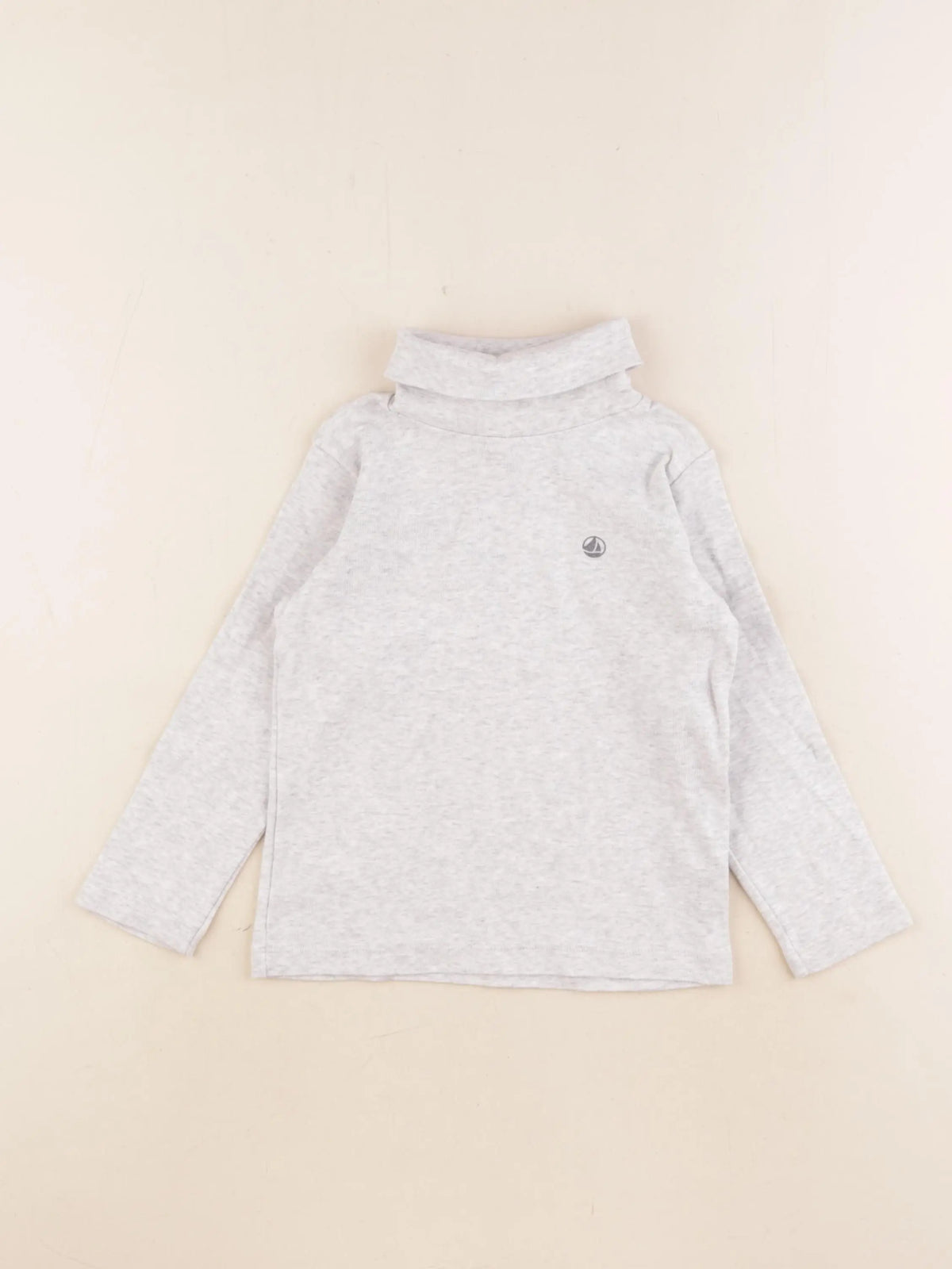 Petit Bateau - sous-pull gris - 4 ans