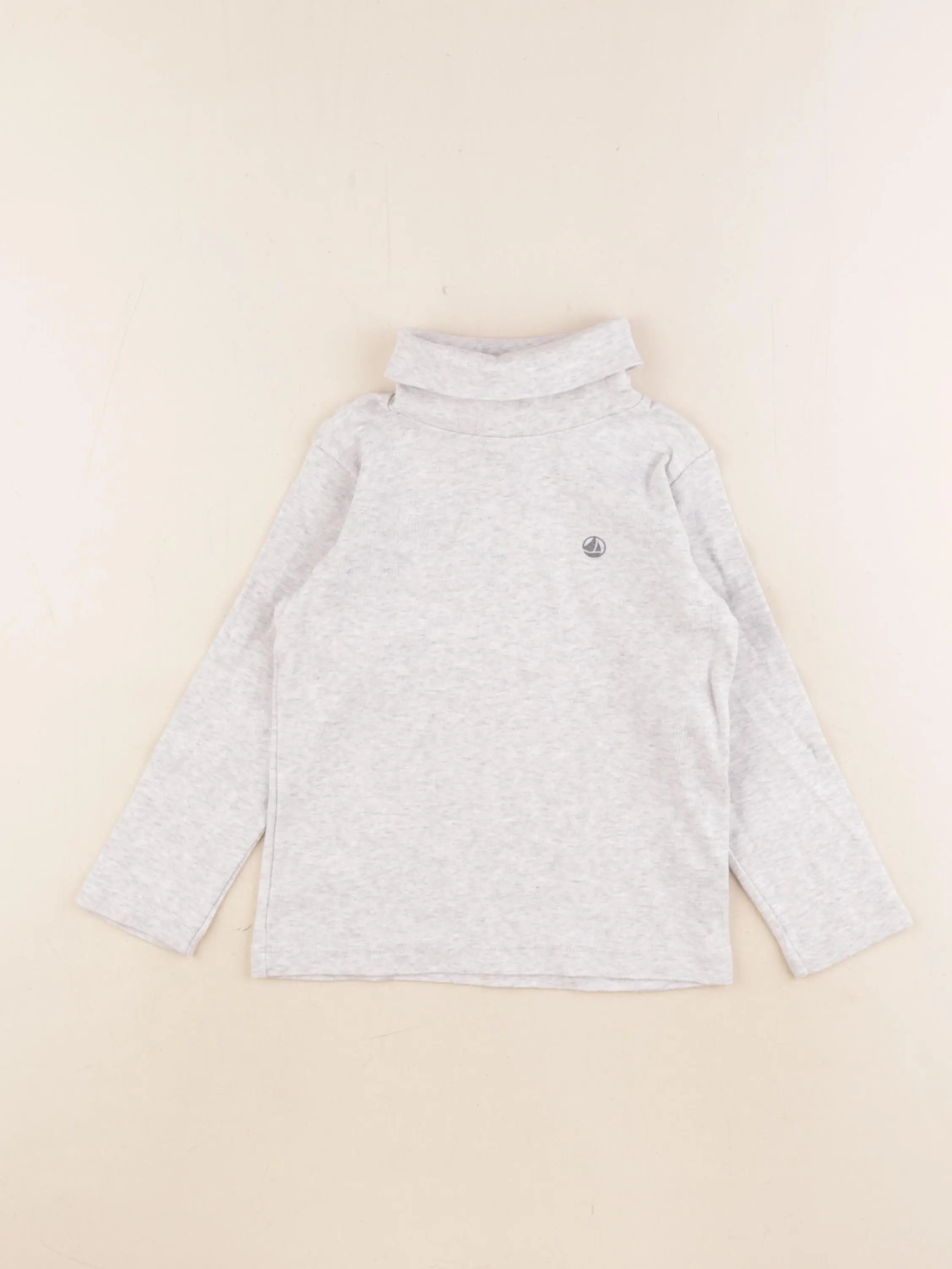 Petit Bateau - sous-pull gris - 4 ans
