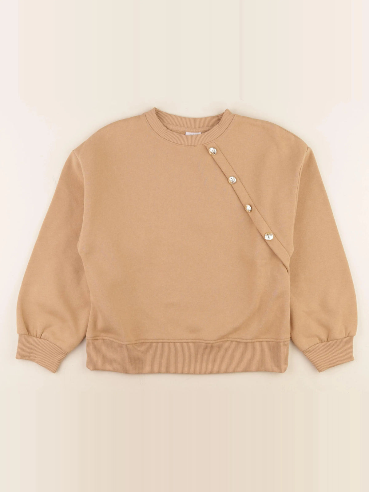 Zara - sweat marron - 10 ans