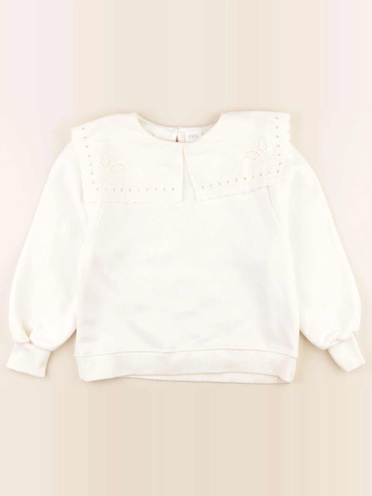 Zara - sweat beige - 10 ans