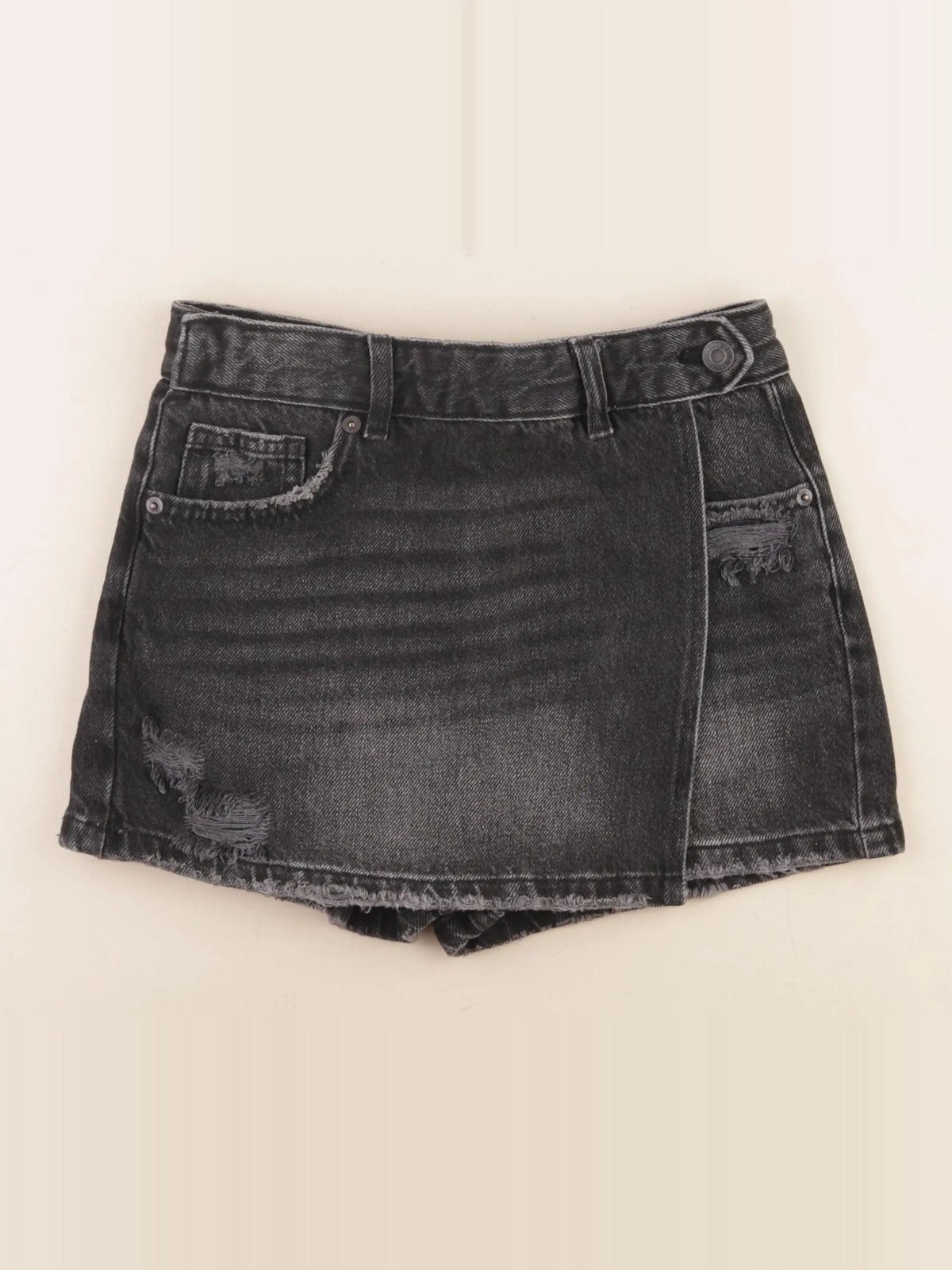 Zara - jupe short noir - 11/12 ans