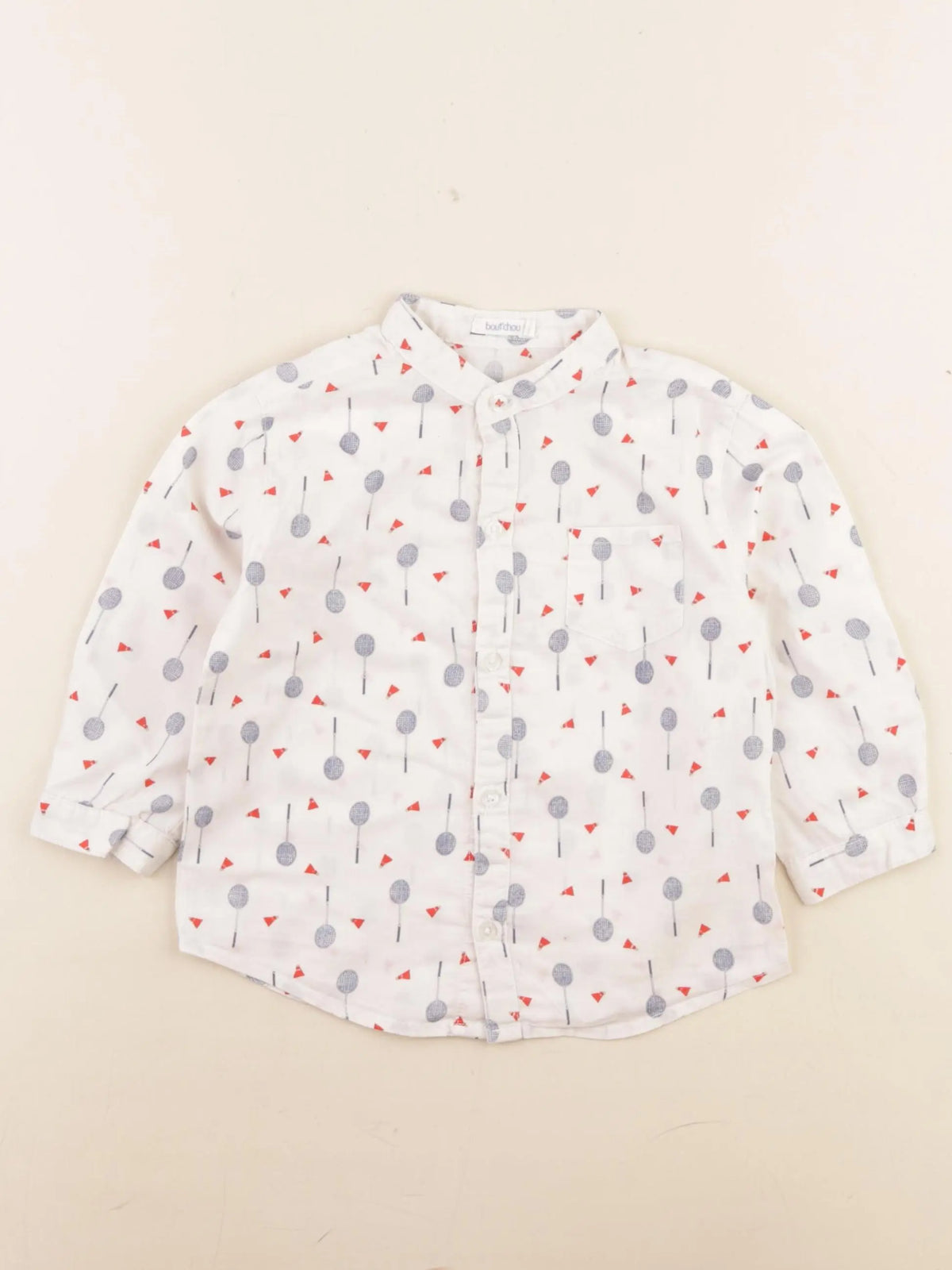 Boutchou - chemise blanc - 18 mois
