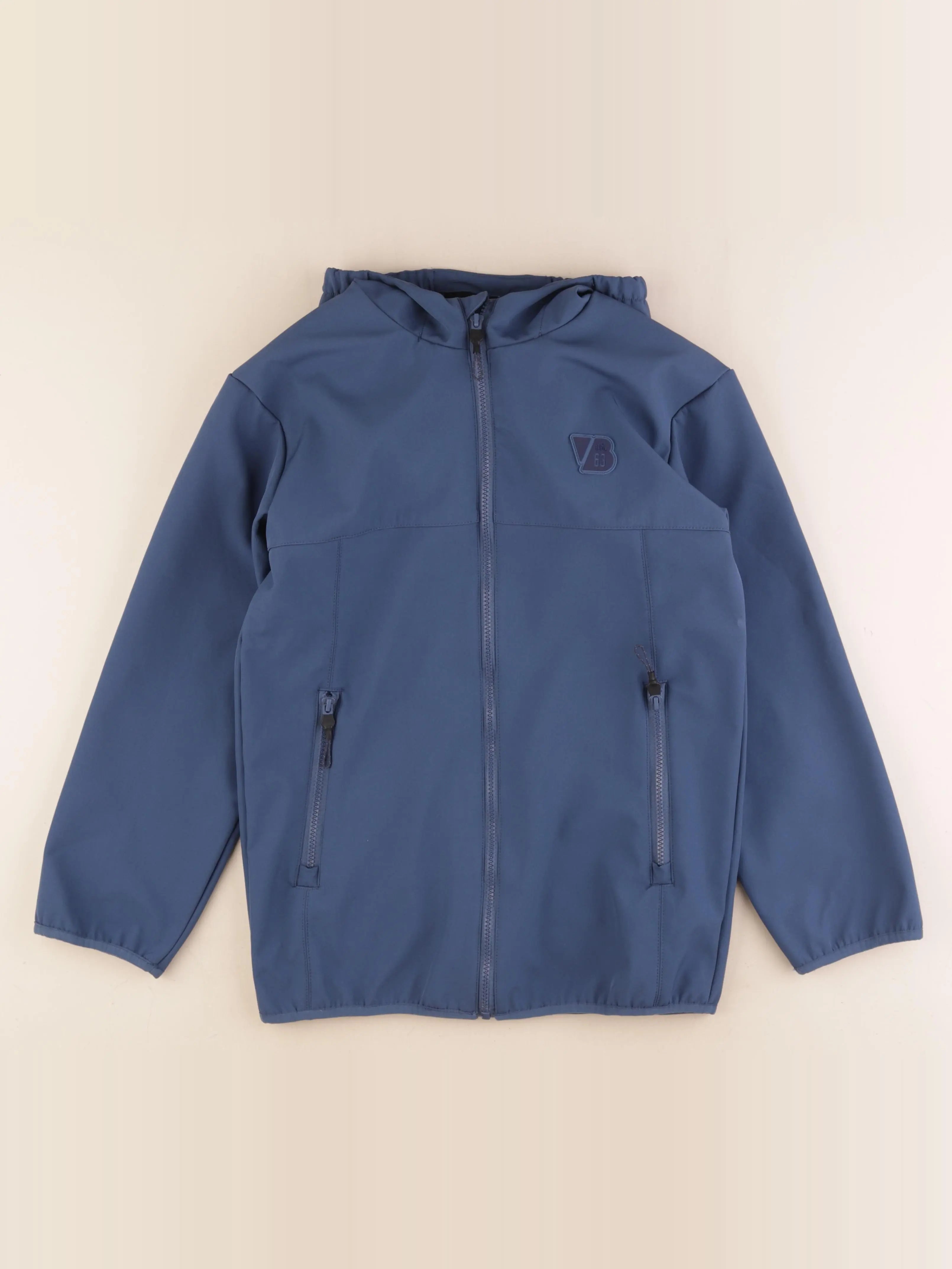 Vertbaudet - veste doublé bleu - 14 ans