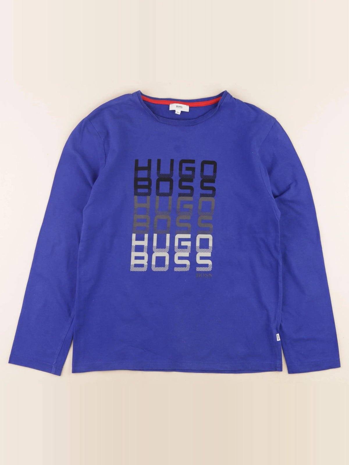 Hugo Boss - tee-shirt bleu - 14 ans