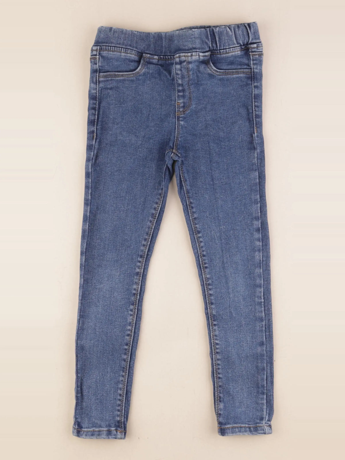 Vertbaudet - jegging bleu - 6 ans
