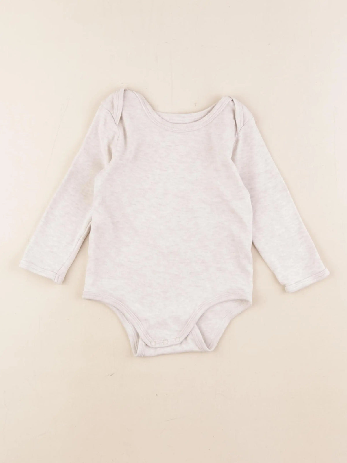 Vertbaudet - body beige - 18 mois