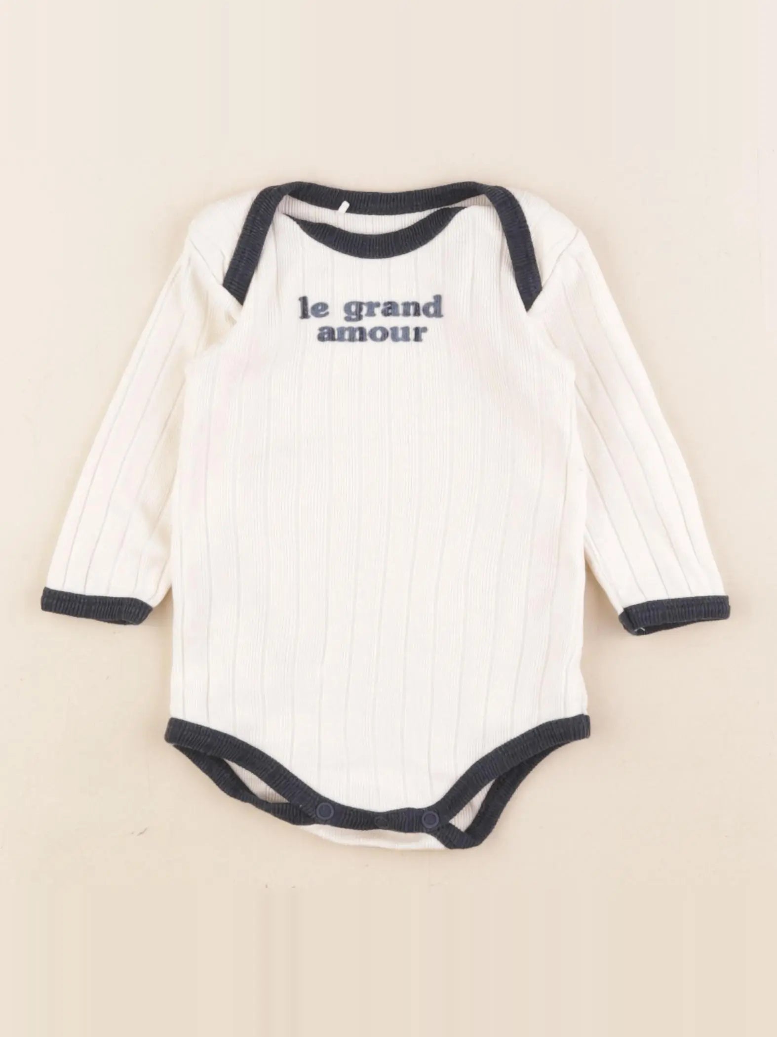 Emoi emoi - body beige - 6 mois