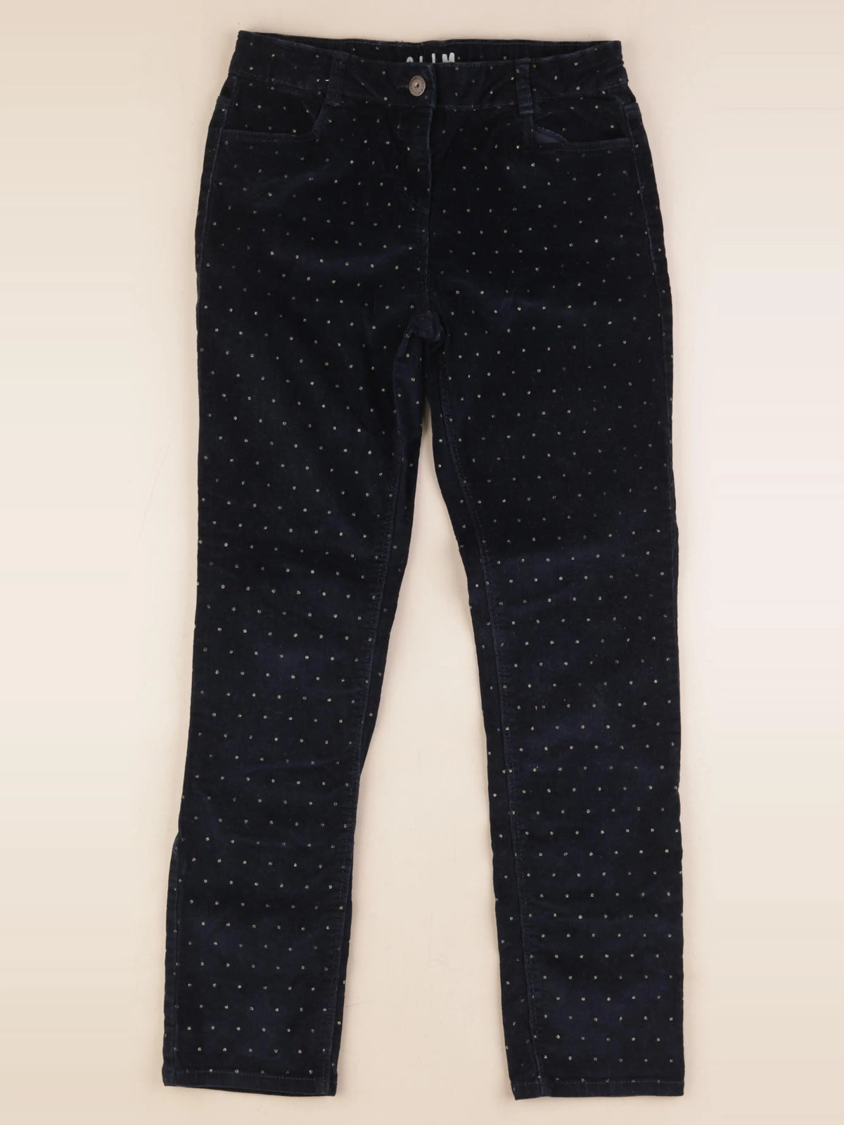 Vertbaudet - pantalon bleu - 12 ans