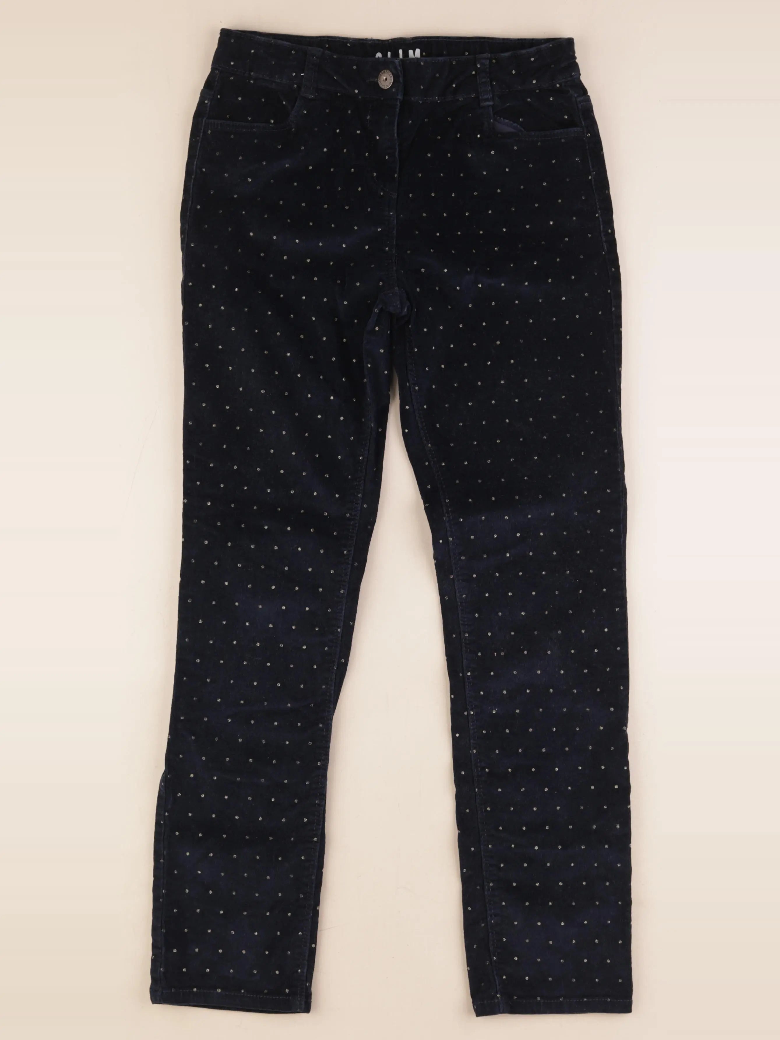 Vertbaudet - pantalon bleu - 12 ans
