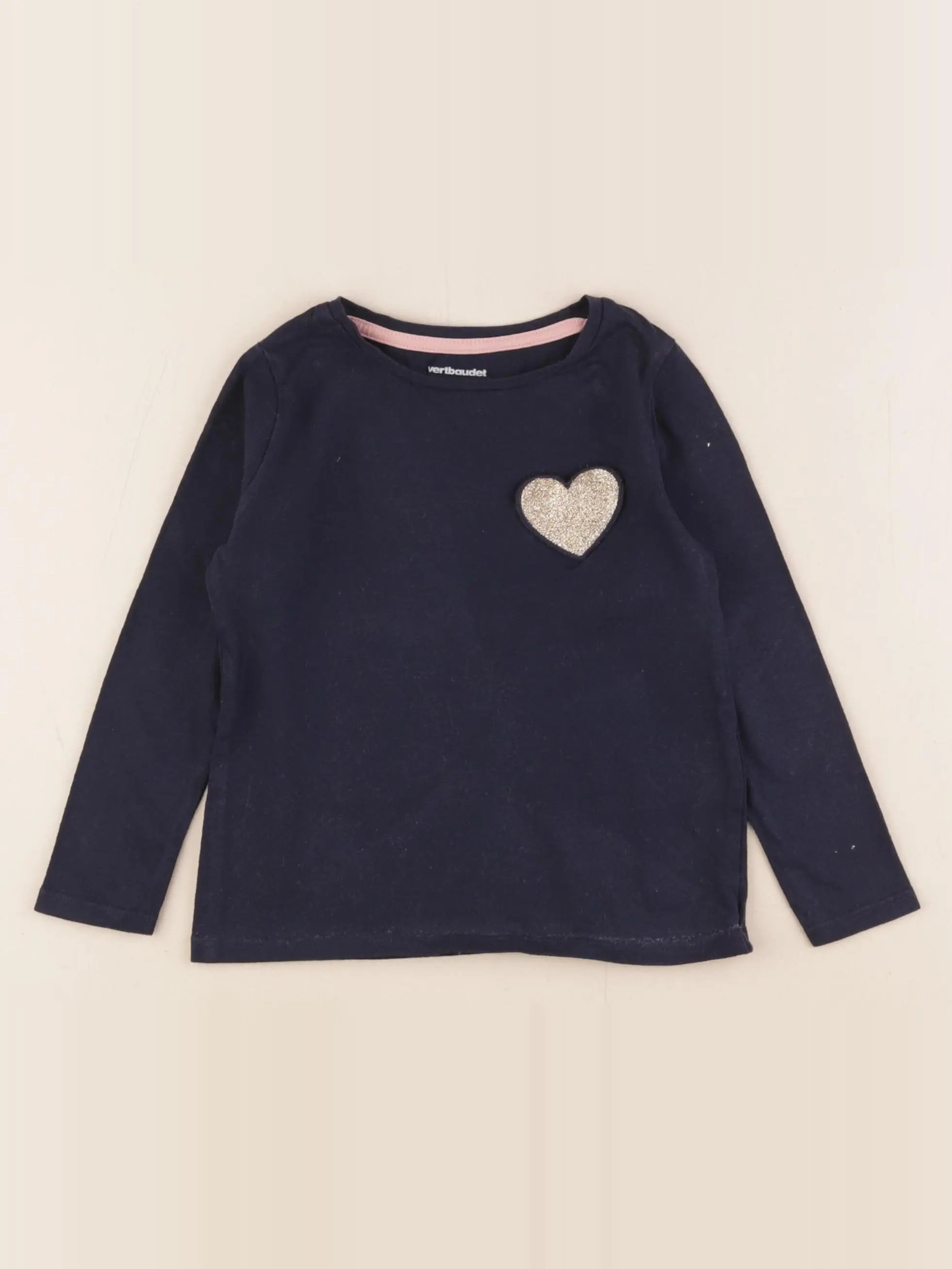 Vertbaudet - tee-shirt bleu - 3 ans
