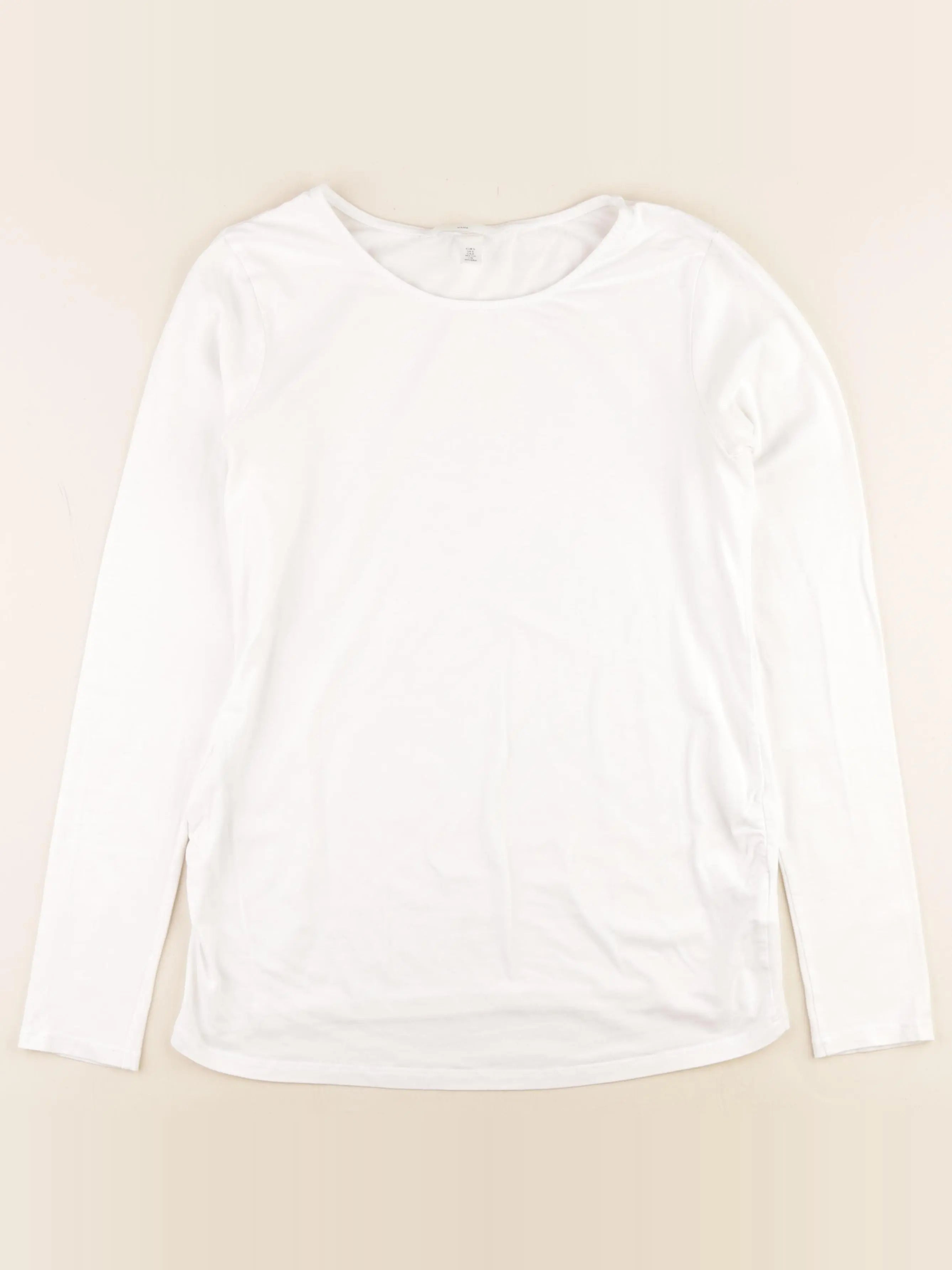 H&M - tee-shirt grossesse blanc - 36 à 38