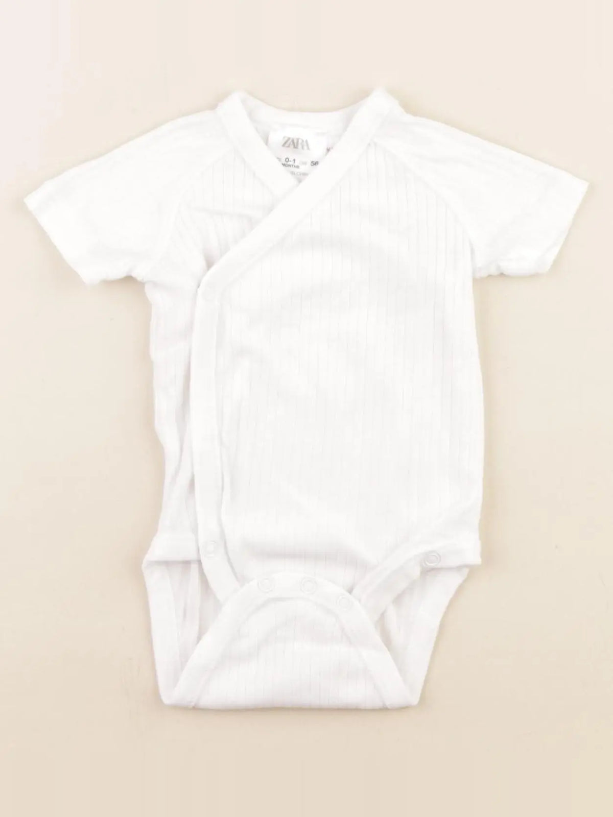 Zara - body blanc - 0/1 mois