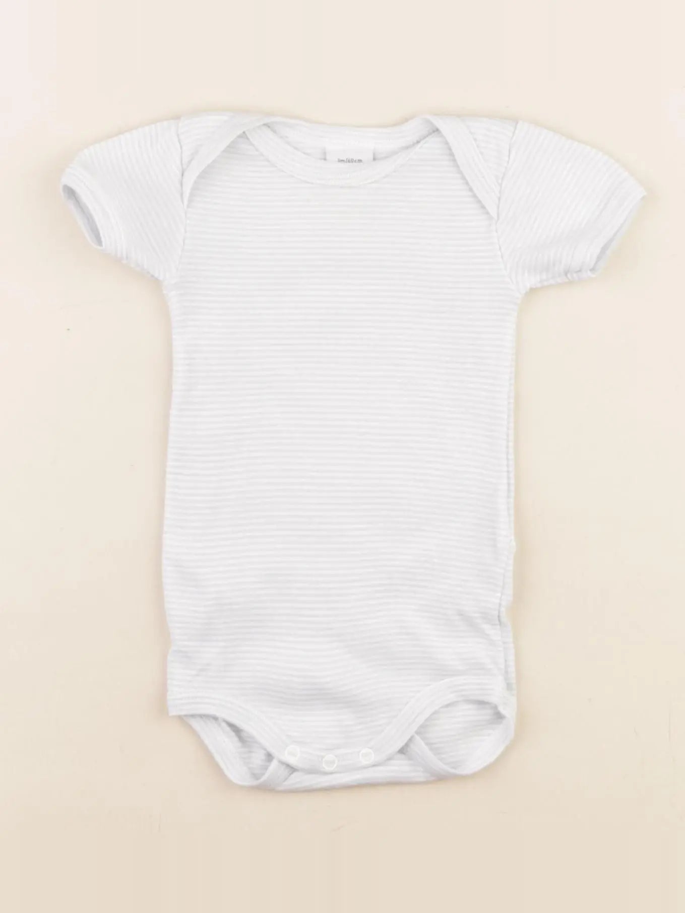 Petit Bateau - body bleu - 3 mois