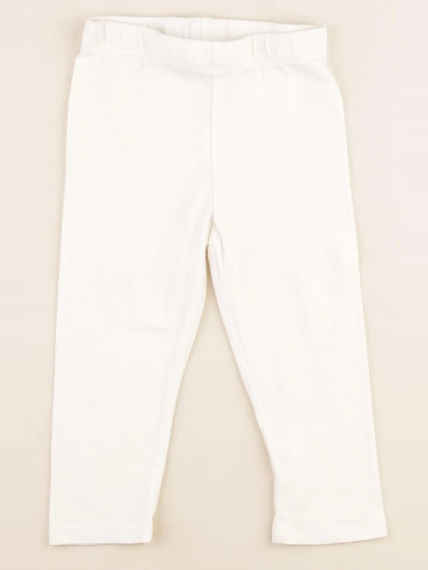 Tape à l'oeil - legging court blanc - 4 ans
