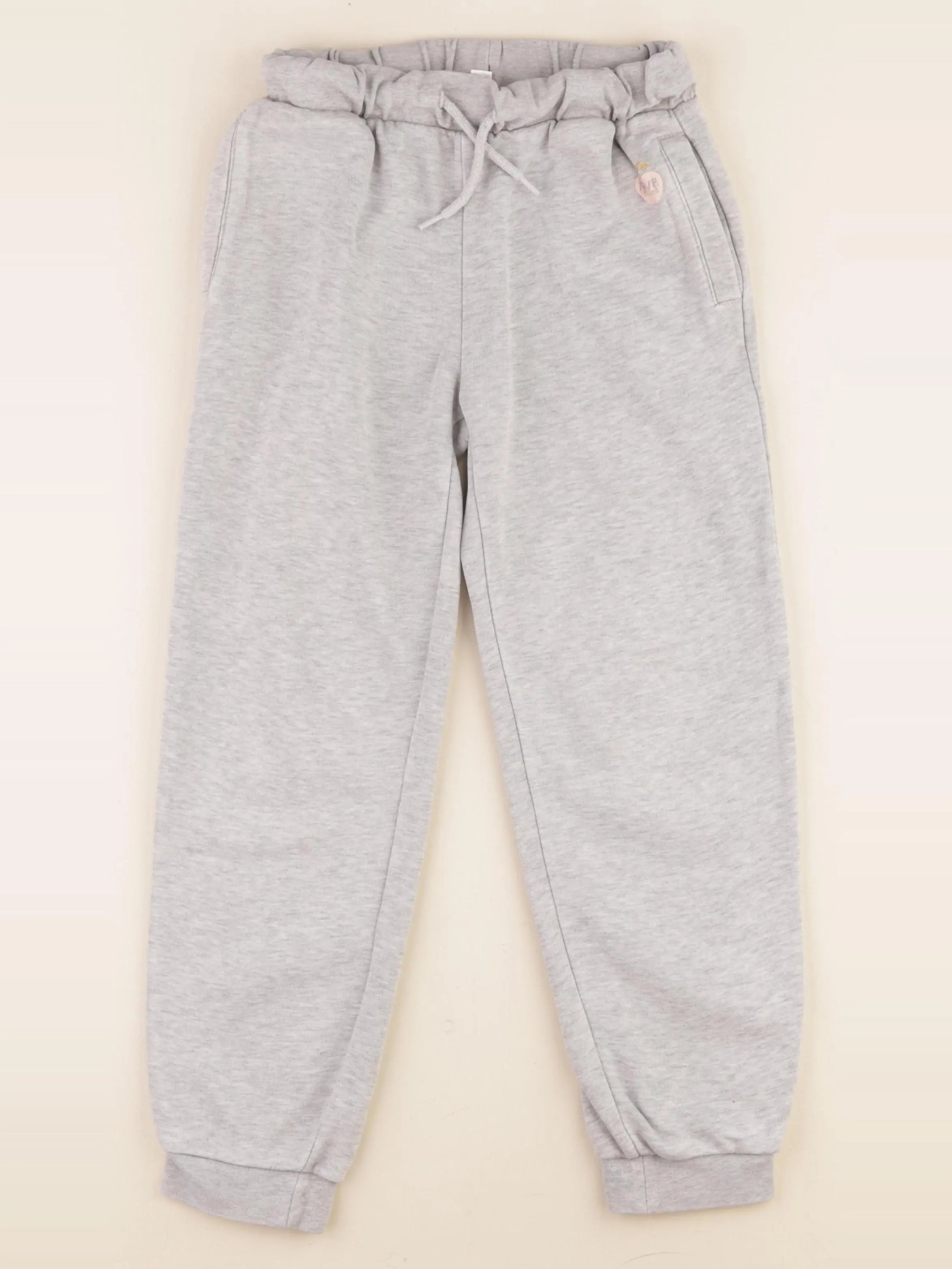 Vertbaudet - jogging gris - 8 ans
