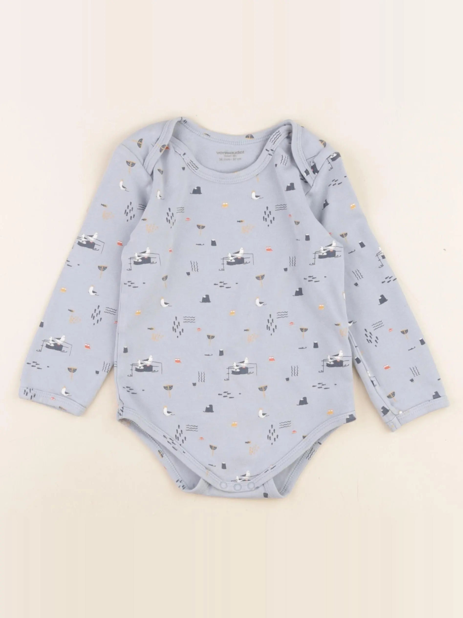 Vertbaudet - body bleu - 36 mois