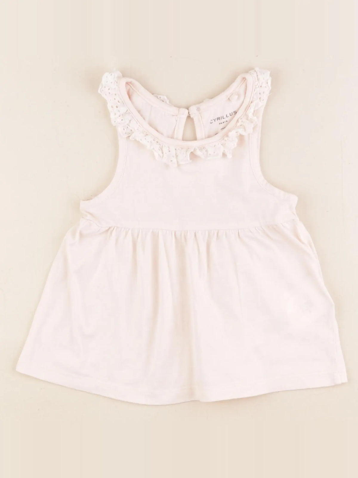 Cyrillus - débardeur rose - 4 ans