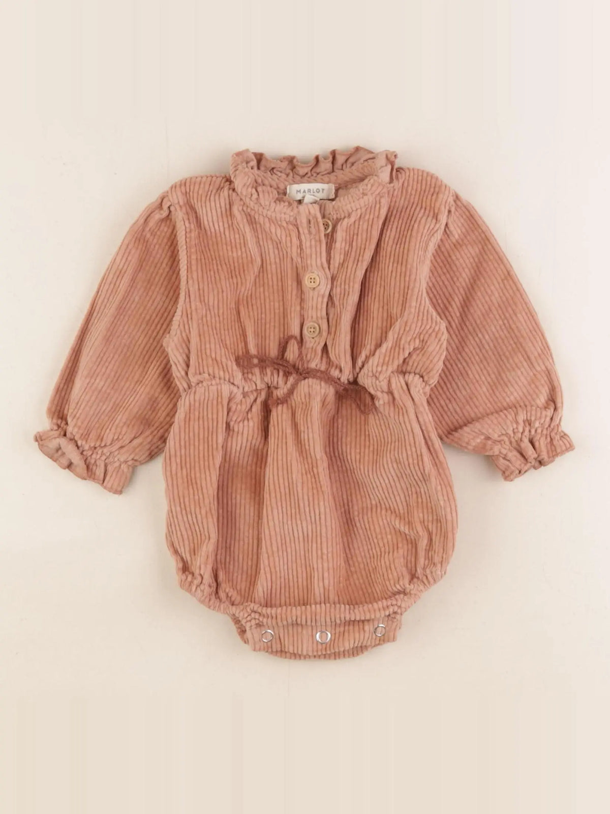 Marlot Paris - combinaison marron - 3 mois