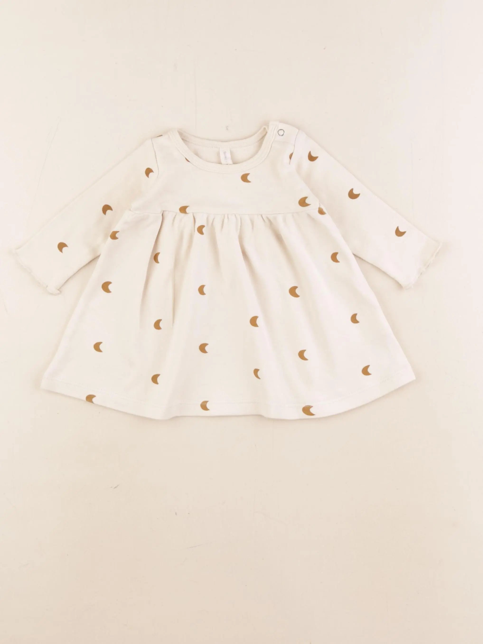 Quincy Mae - robe beige - 3/6 mois