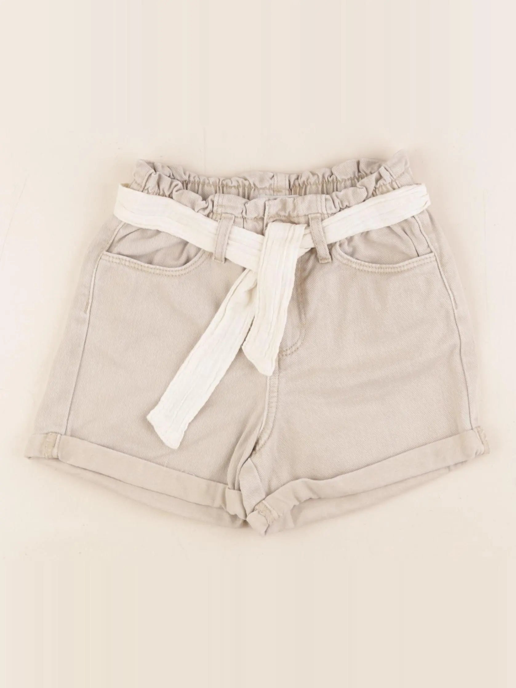 Vertbaudet - short beige - 5 ans