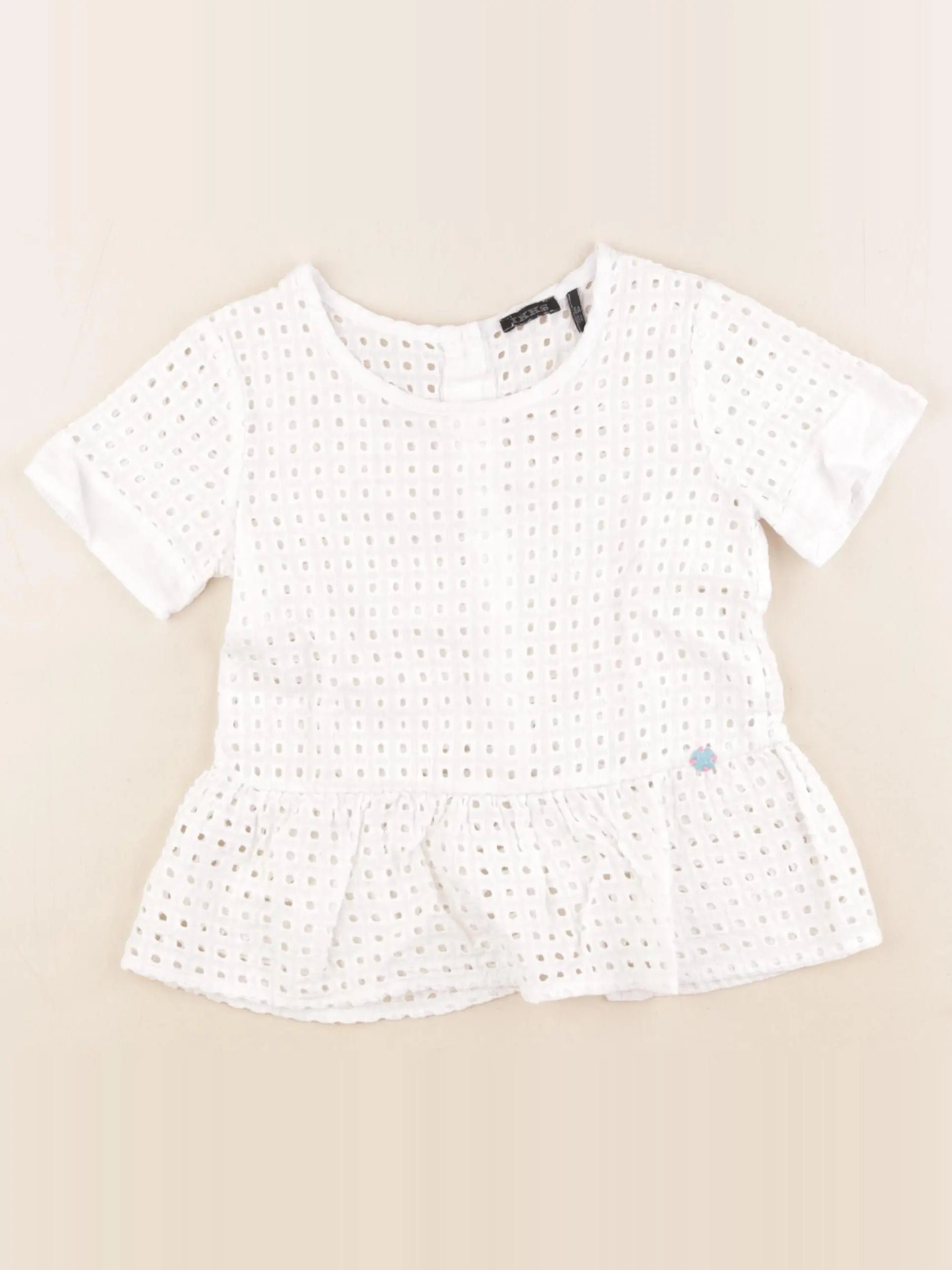 IKKS - blouse blanc - 6 ans