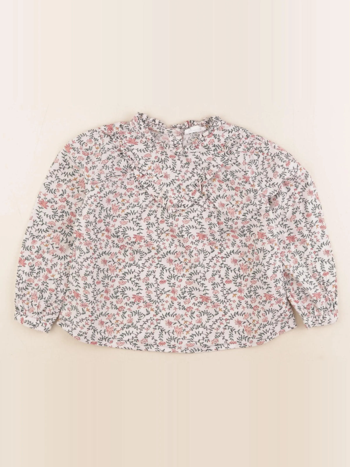 Vertbaudet - blouse blanc - 4 ans