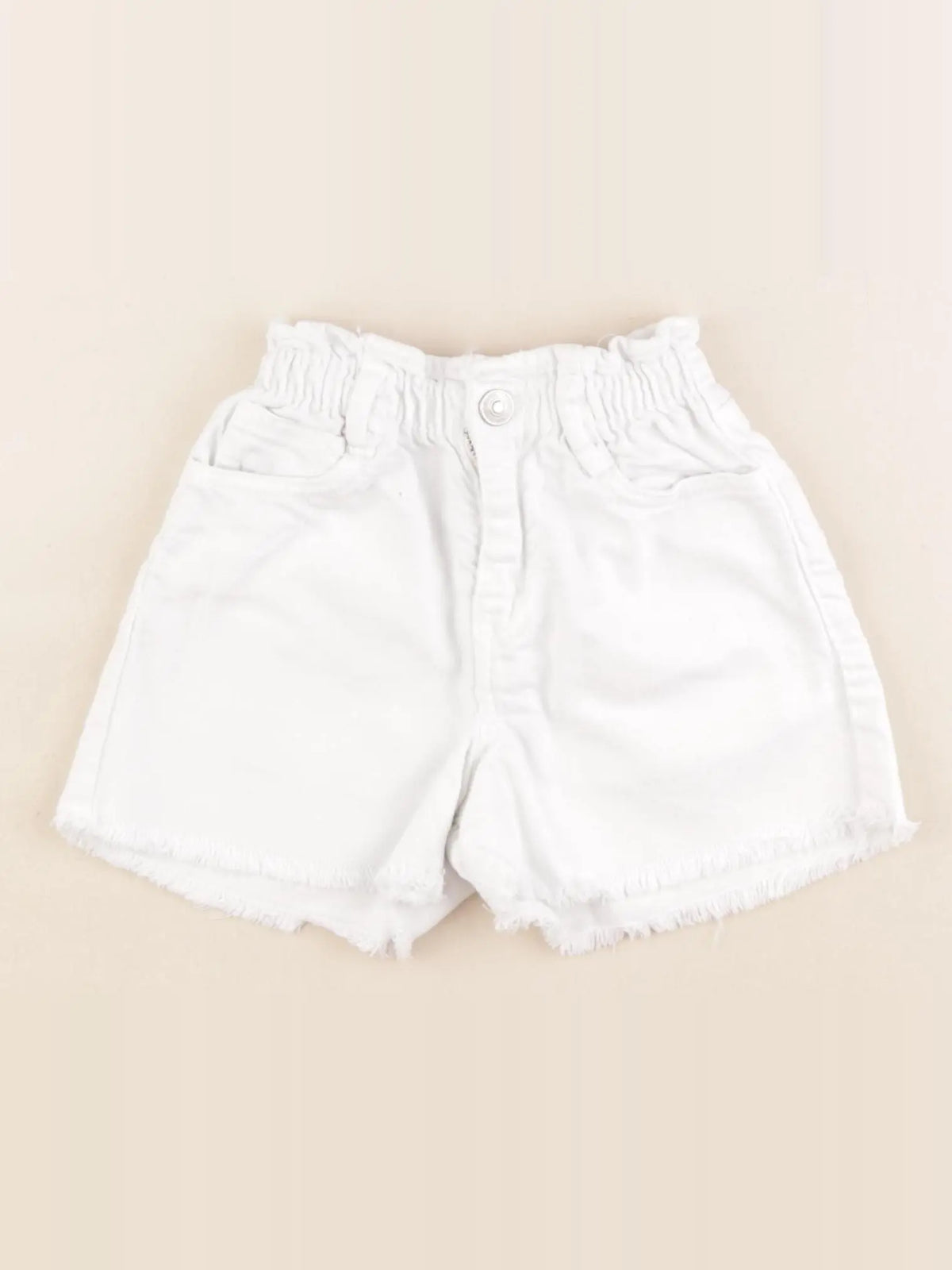Zara - short blanc - 5 ans