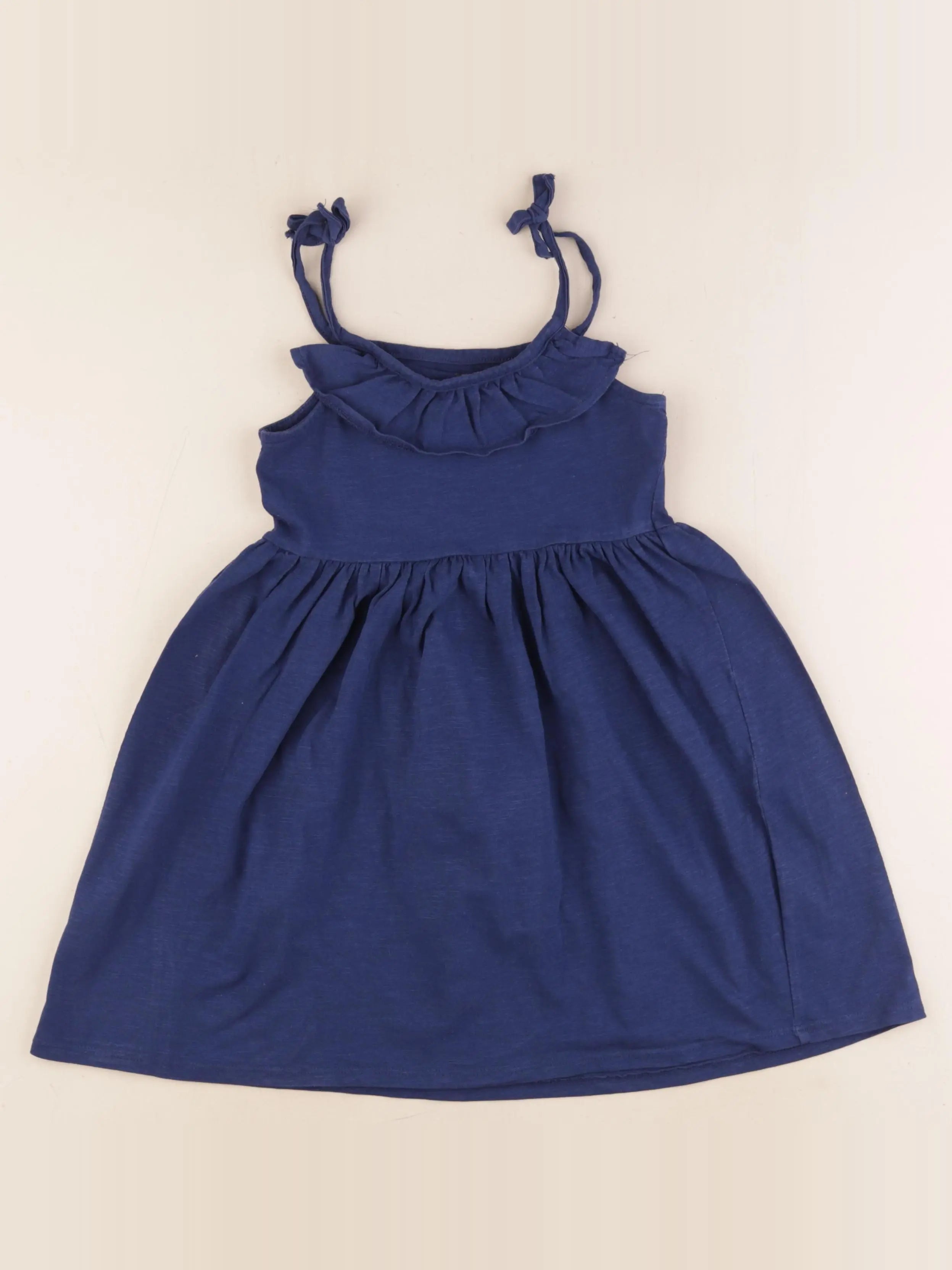 Vertbaudet - robe bleu - 6 ans