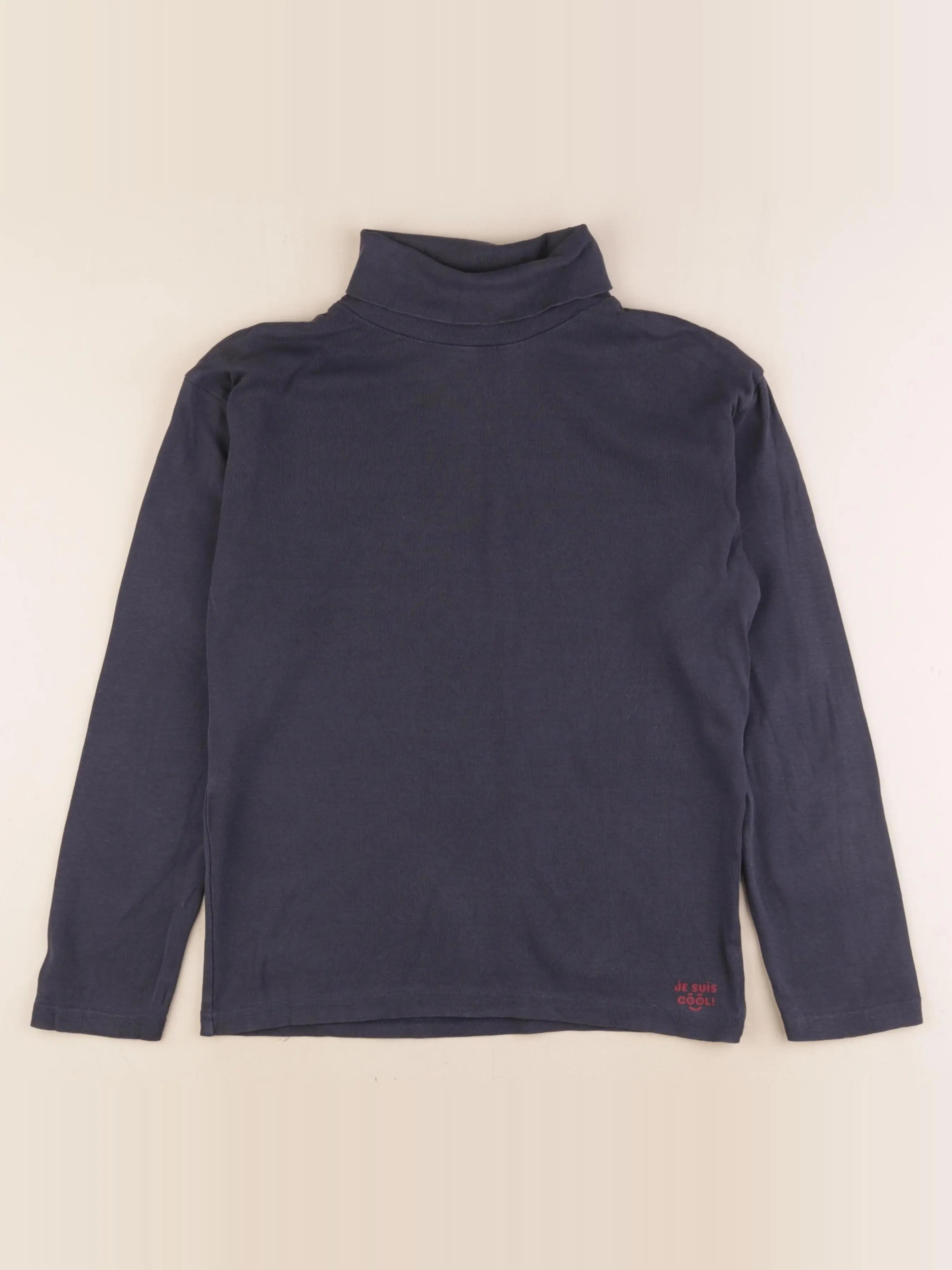 Vertbaudet - sous-pull bleu - 12 ans