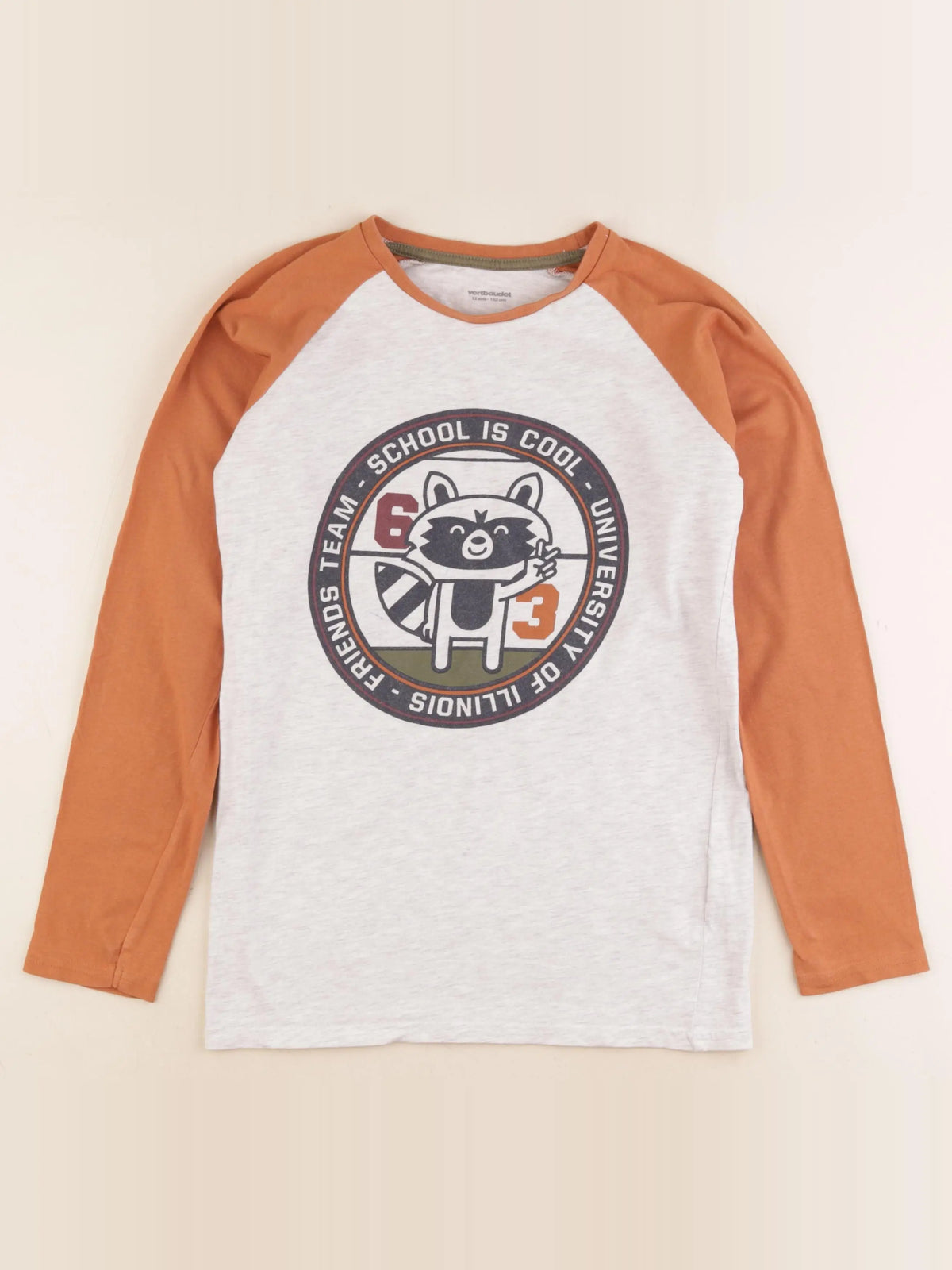Vertbaudet - tee-shirt multicolore - 12 ans