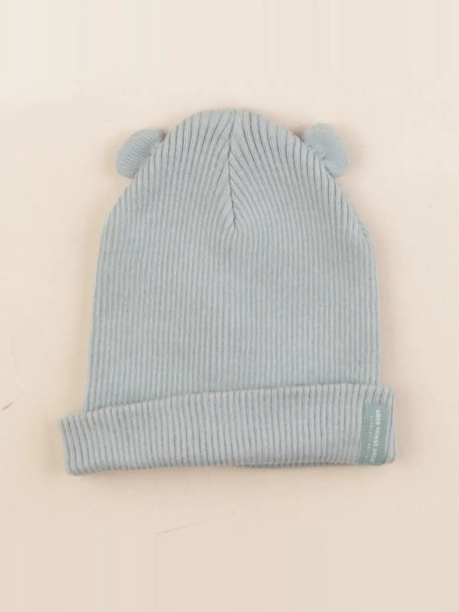 Zara - bonnet bleu - 12/36 mois