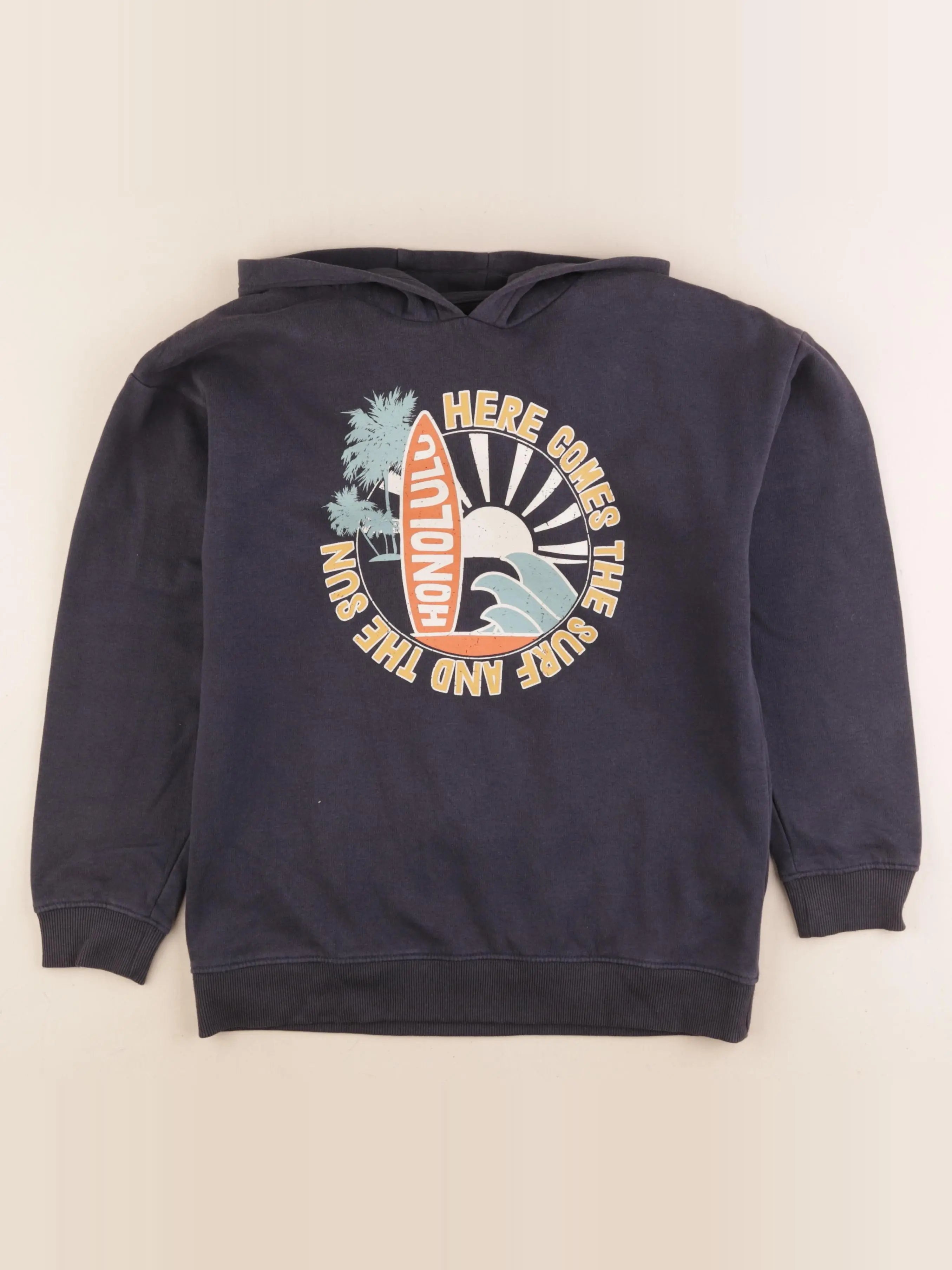 Vertbaudet - sweat gris - 12 ans